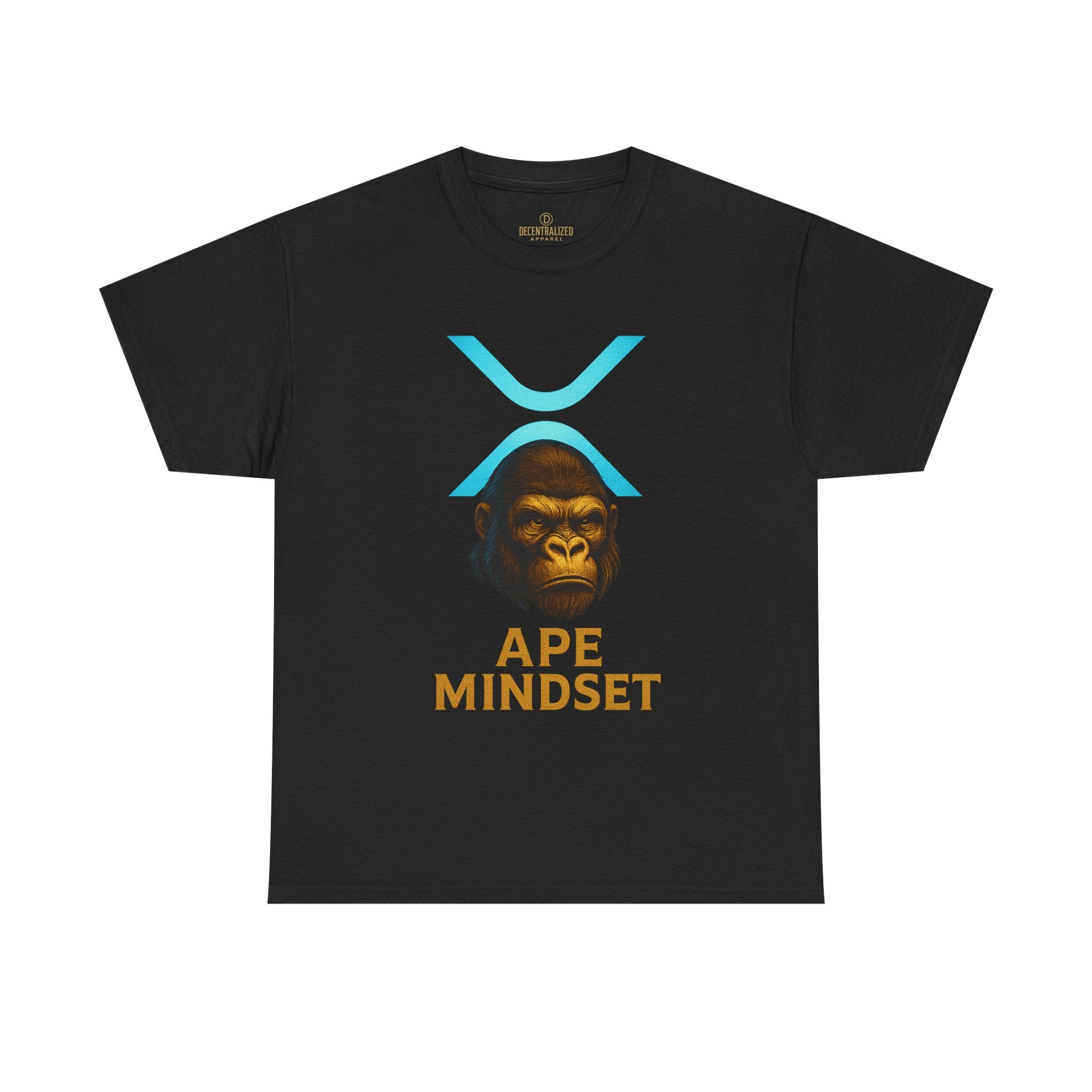 Ape Mindset T-Shirt — Crypto XRP Ape Graphic Tee