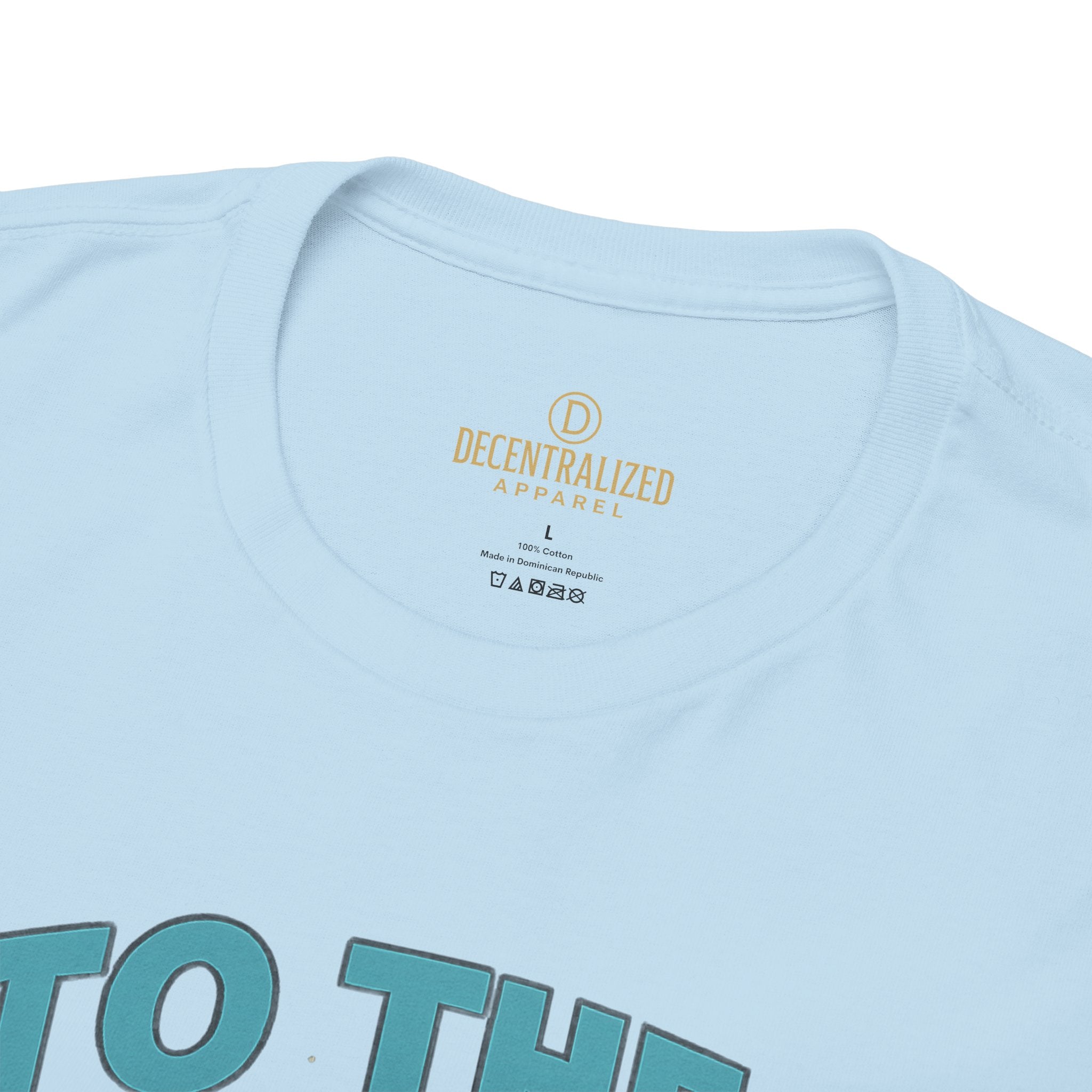 To The Moon Rocket T-Shirt — Space Graphic Tee for Crypto & Space Enthusiasts