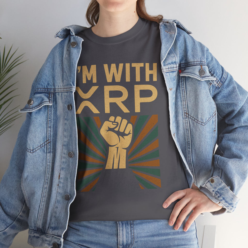 I'm With XRP Graphic Tee – Crypto Supporter Shirt