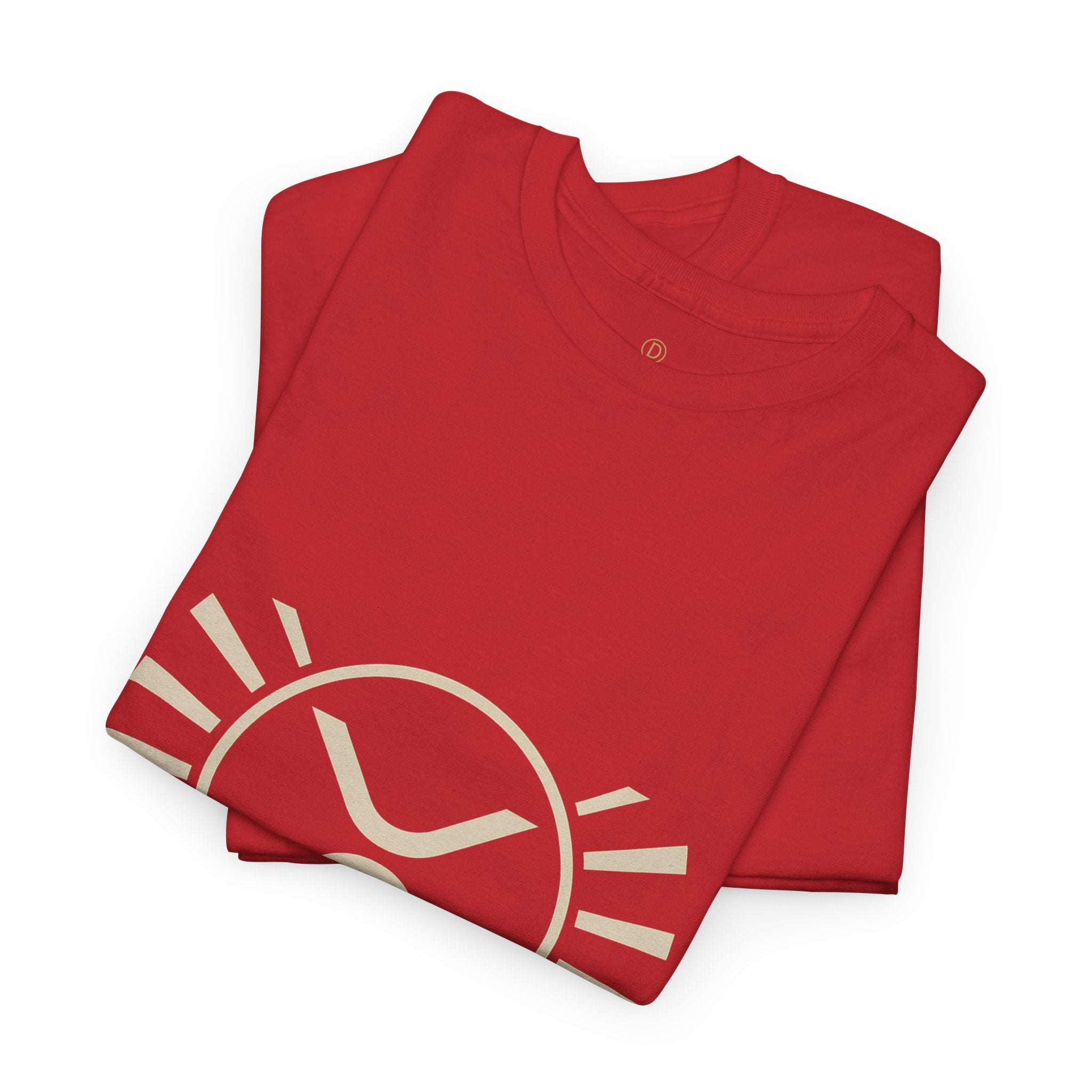 XRP Sun Logo T‑Shirt — Minimal Crypto Ripple Tee