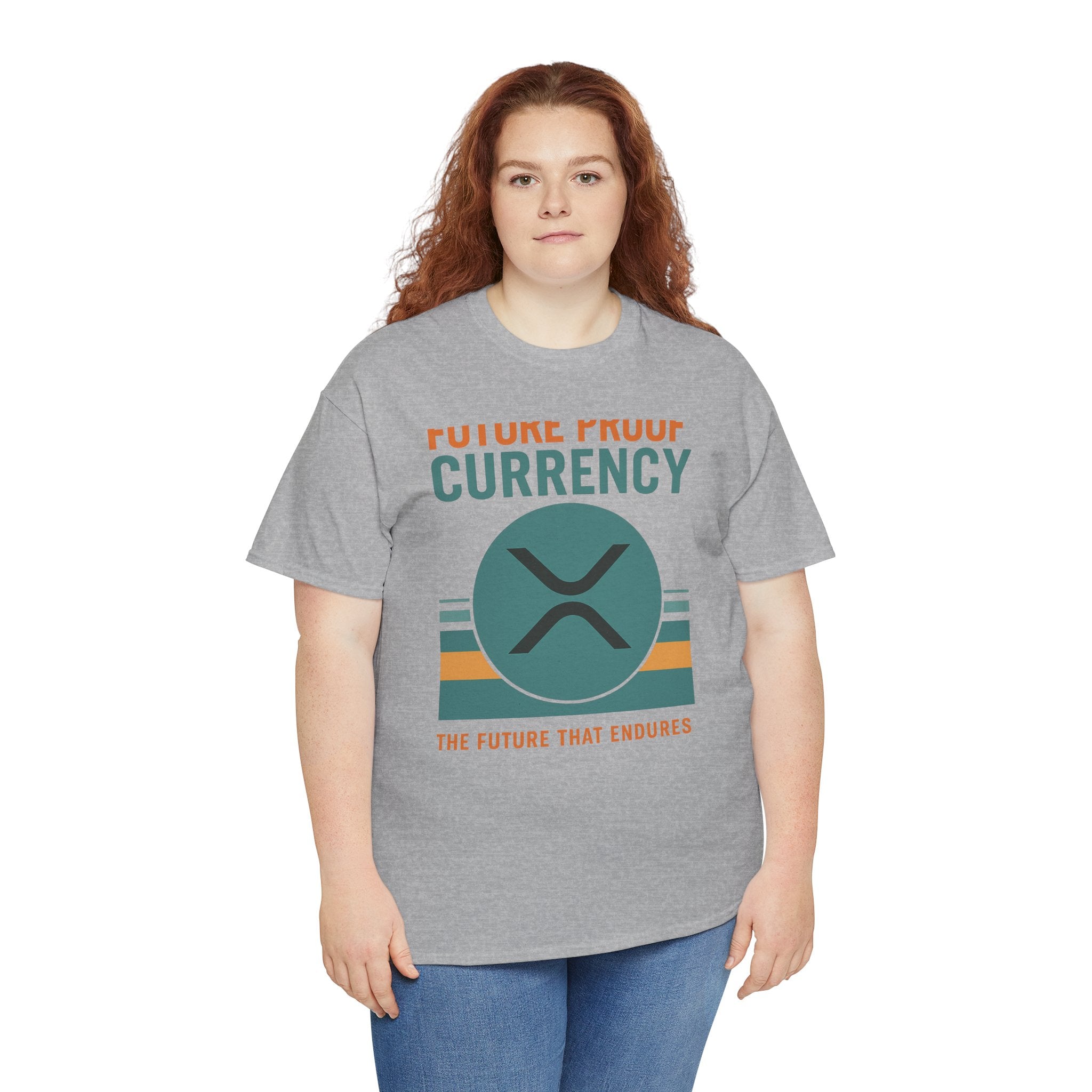 RIPPLE XRP 'Future Proof Currency' Graphic Tee — Crypto Retro Logo Shirt