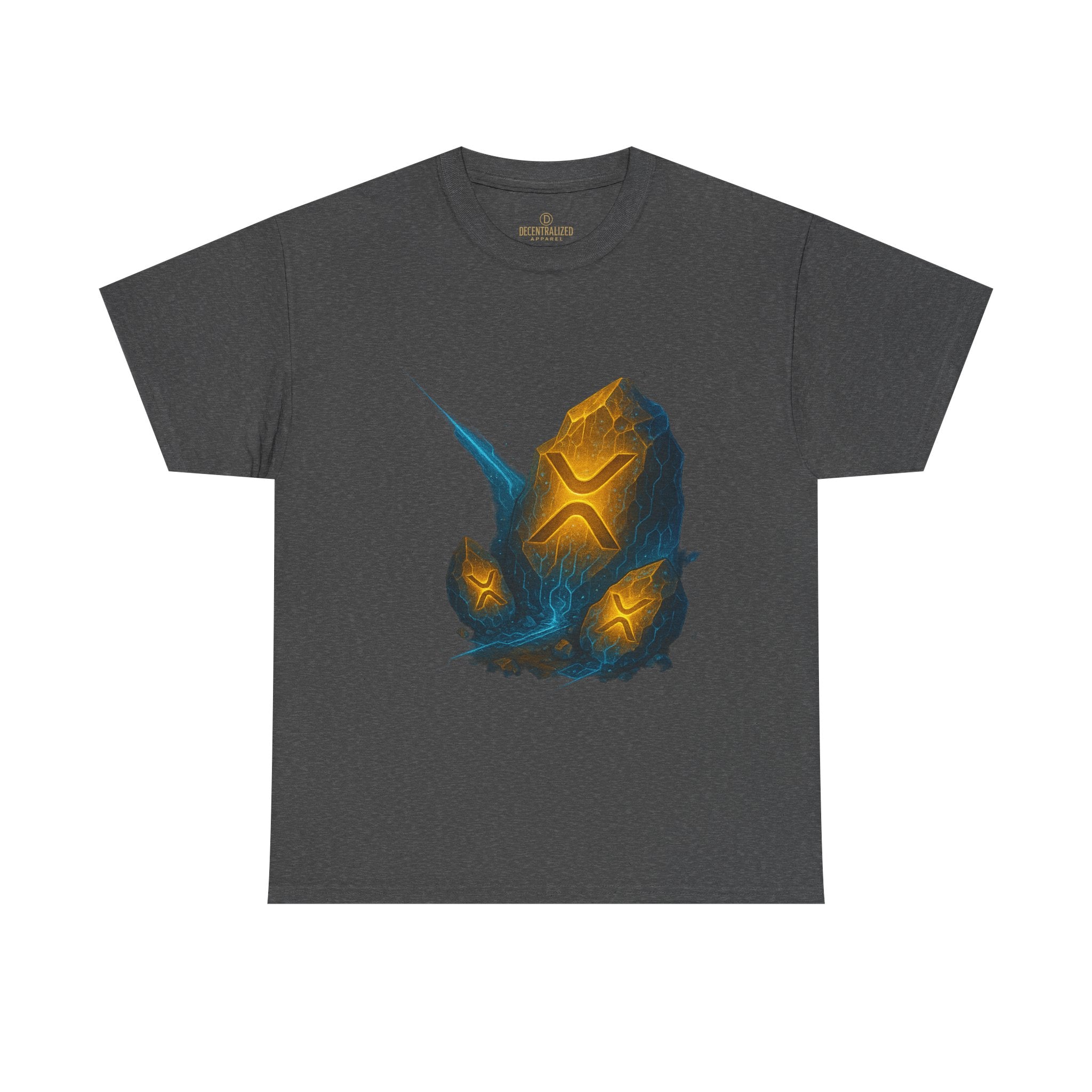 Rune Stone Graphic Tee — Glowing Mystic Rock T-Shirt