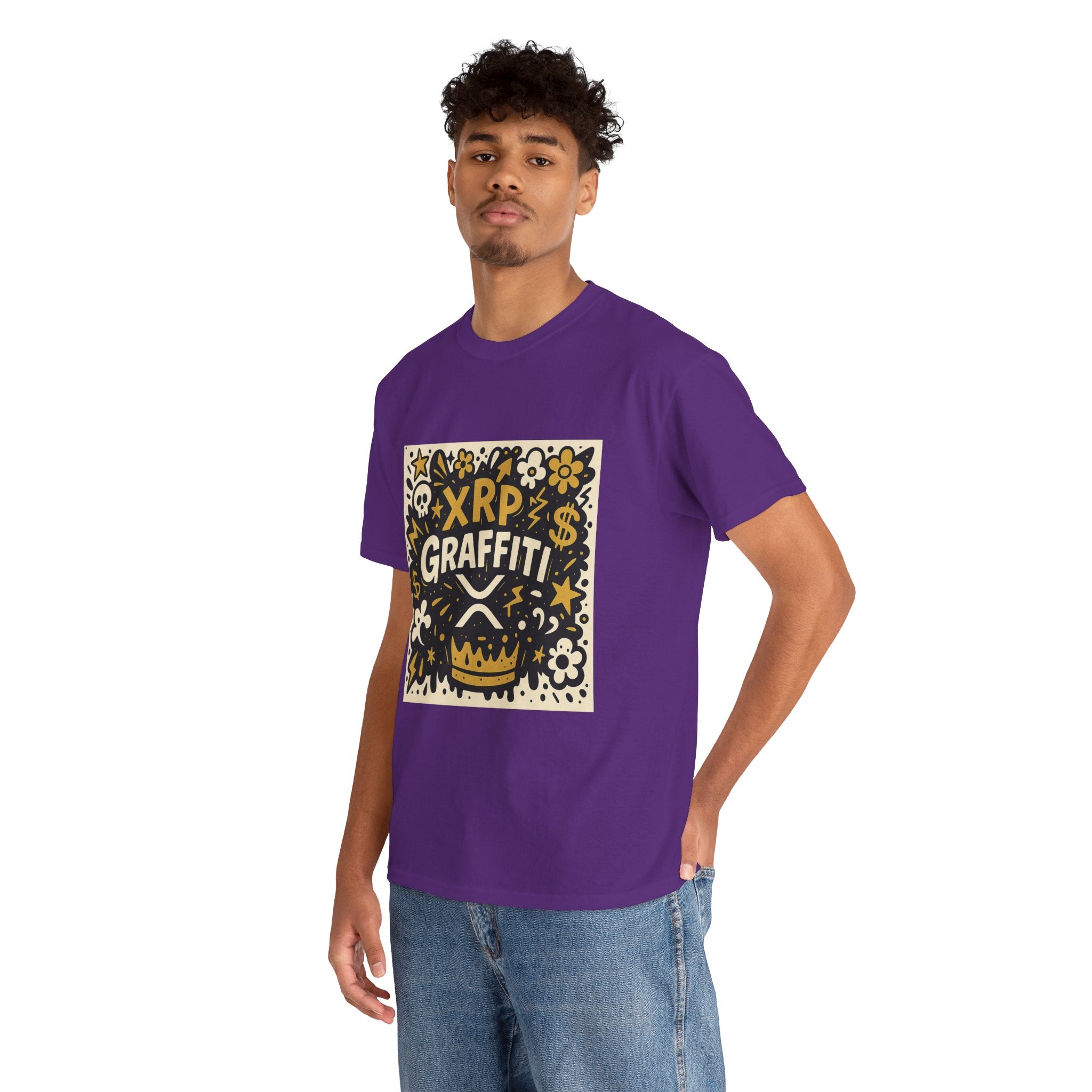 XRP Graffiti Tee — Crypto Street Art T-Shirt