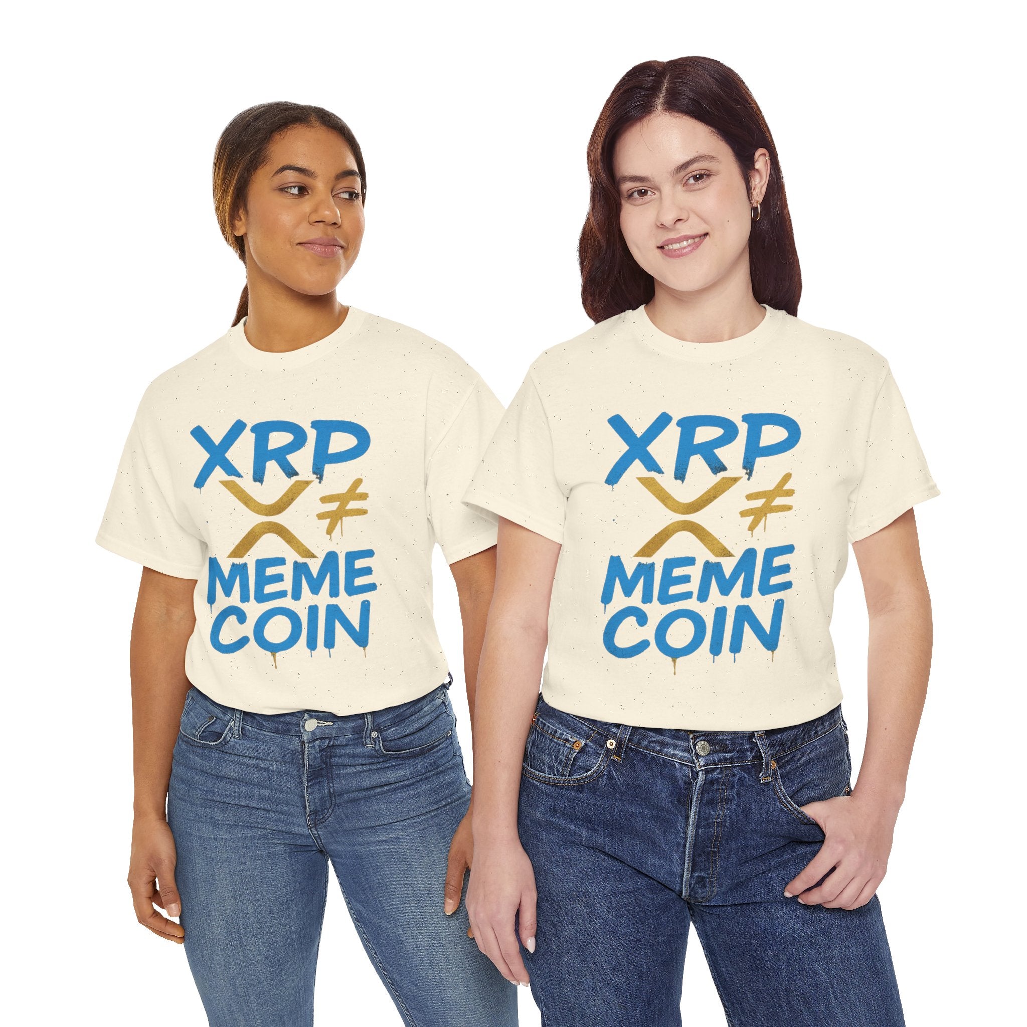 XRP ≠ Meme Coin T‑Shirt — Crypto Advocate Graphic Tee