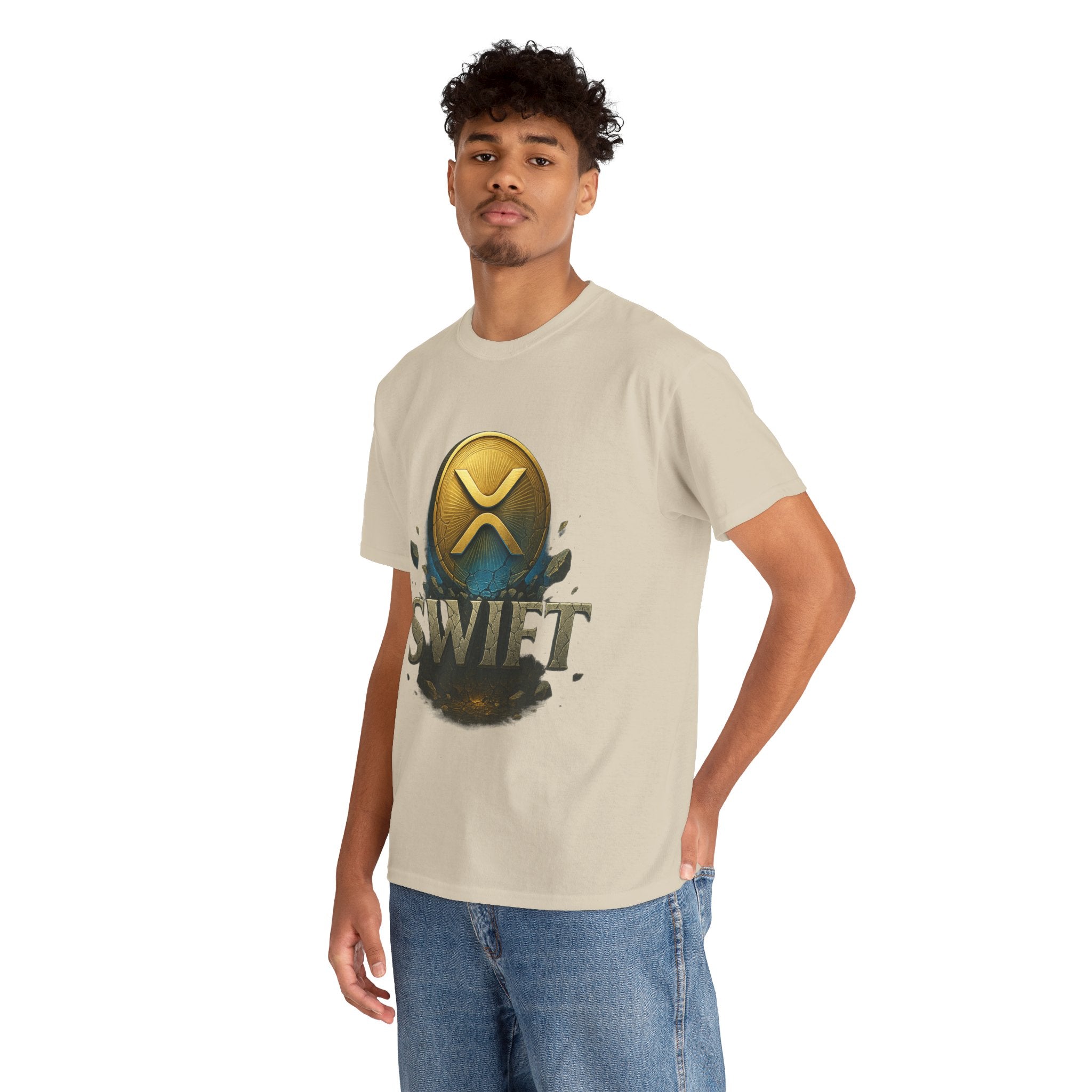 XRP Swift Cryptocurrency T‑Shirt — Ripple Coin Logo Graphic Tee