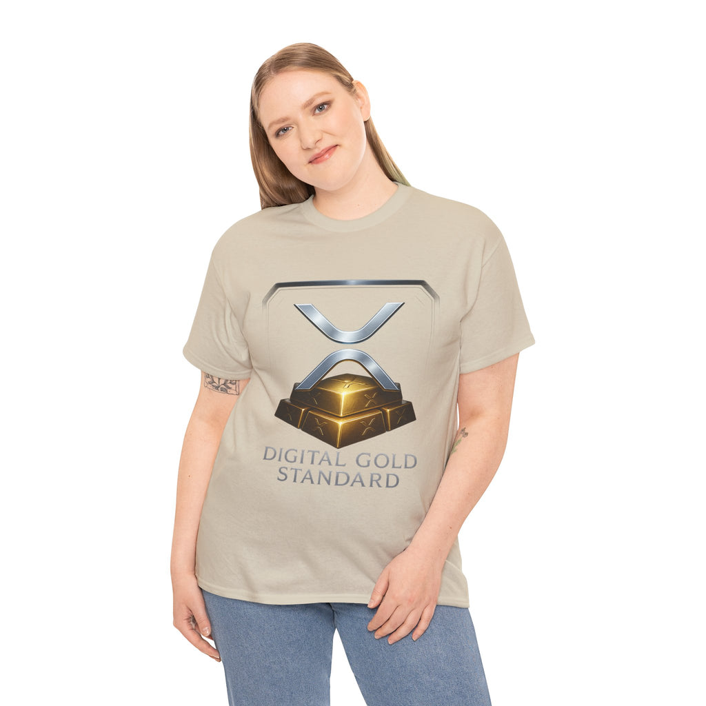 XRP 'Digital Gold Standard' Tee — Cryptocurrency Logo Shirt