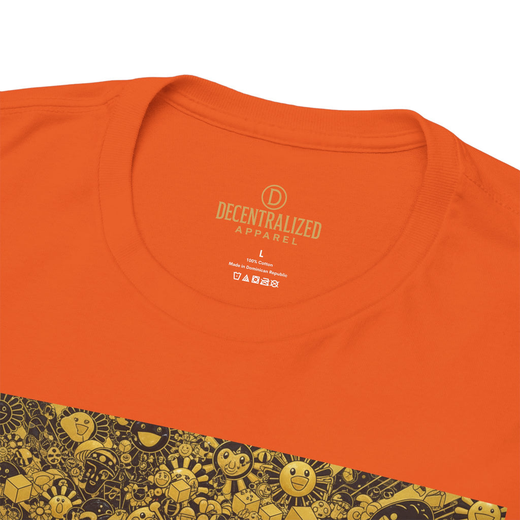 Sunflower Burst T‑Shirt — Golden Sunflower Pattern Tee