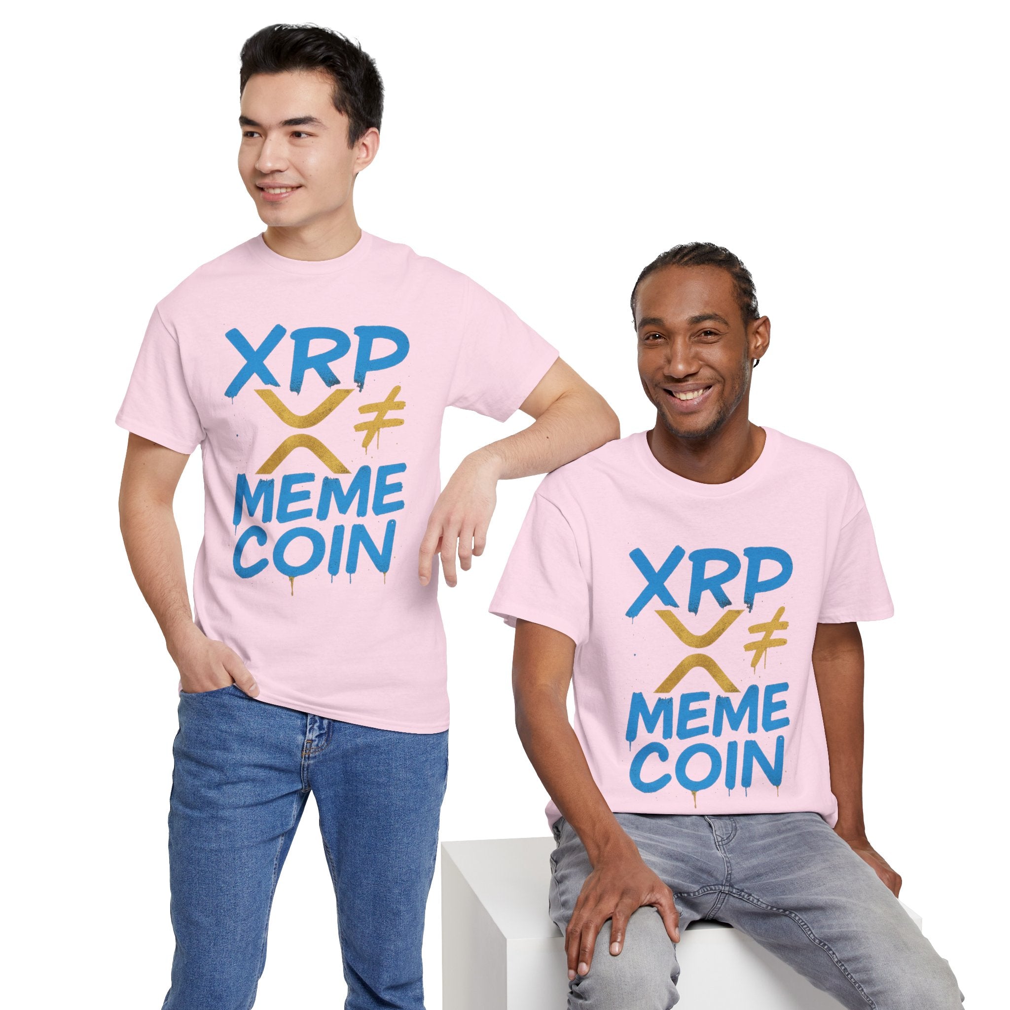 XRP ≠ Meme Coin T‑Shirt — Crypto Advocate Graphic Tee