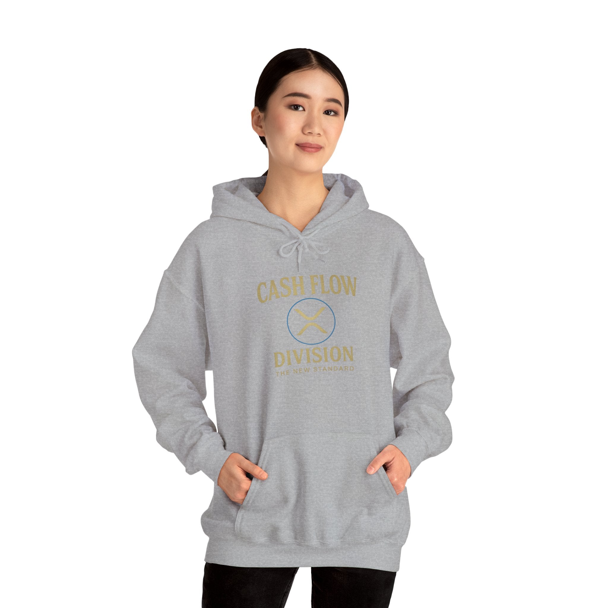 Cash Flow Division Hoodie — Minimalist Finance Logo Pullover