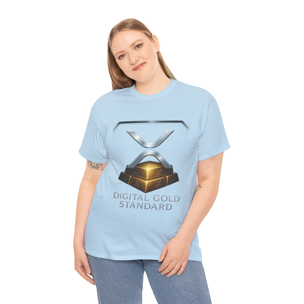 XRP 'Digital Gold Standard' Tee — Cryptocurrency Logo Shirt