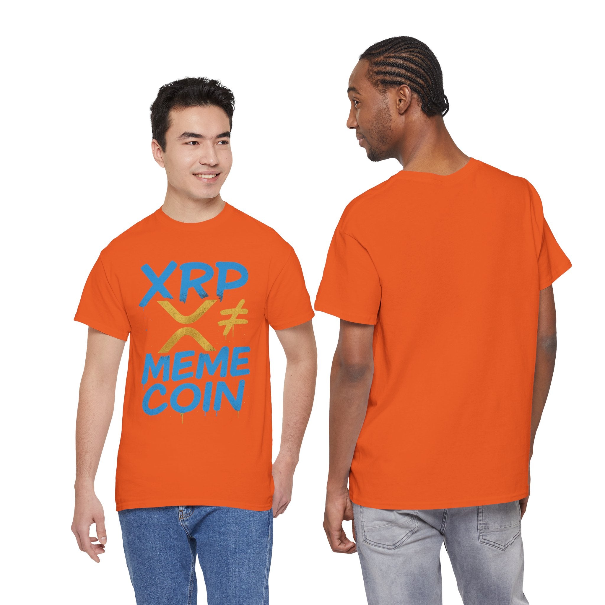 XRP ≠ Meme Coin T‑Shirt — Crypto Advocate Graphic Tee