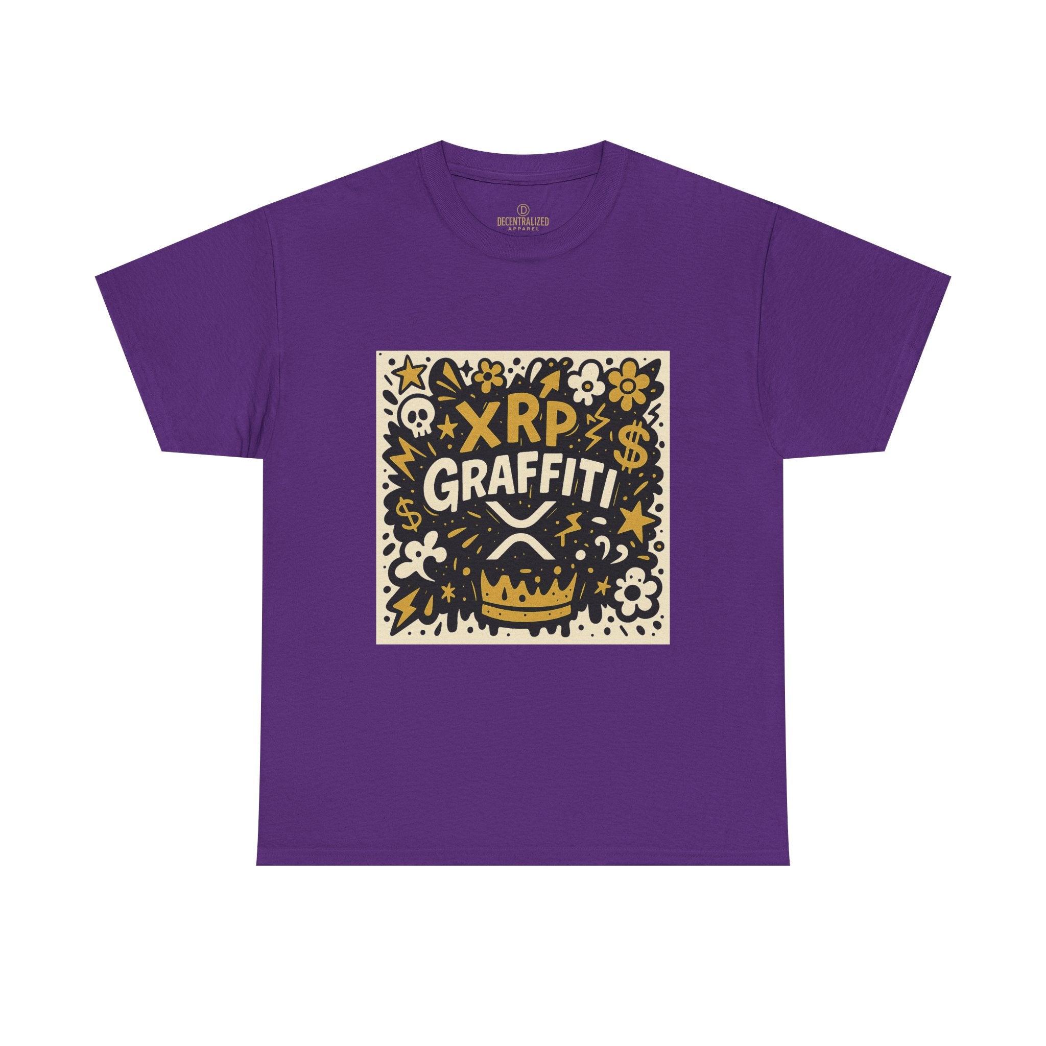 XRP Graffiti Tee — Crypto Street Art T-Shirt