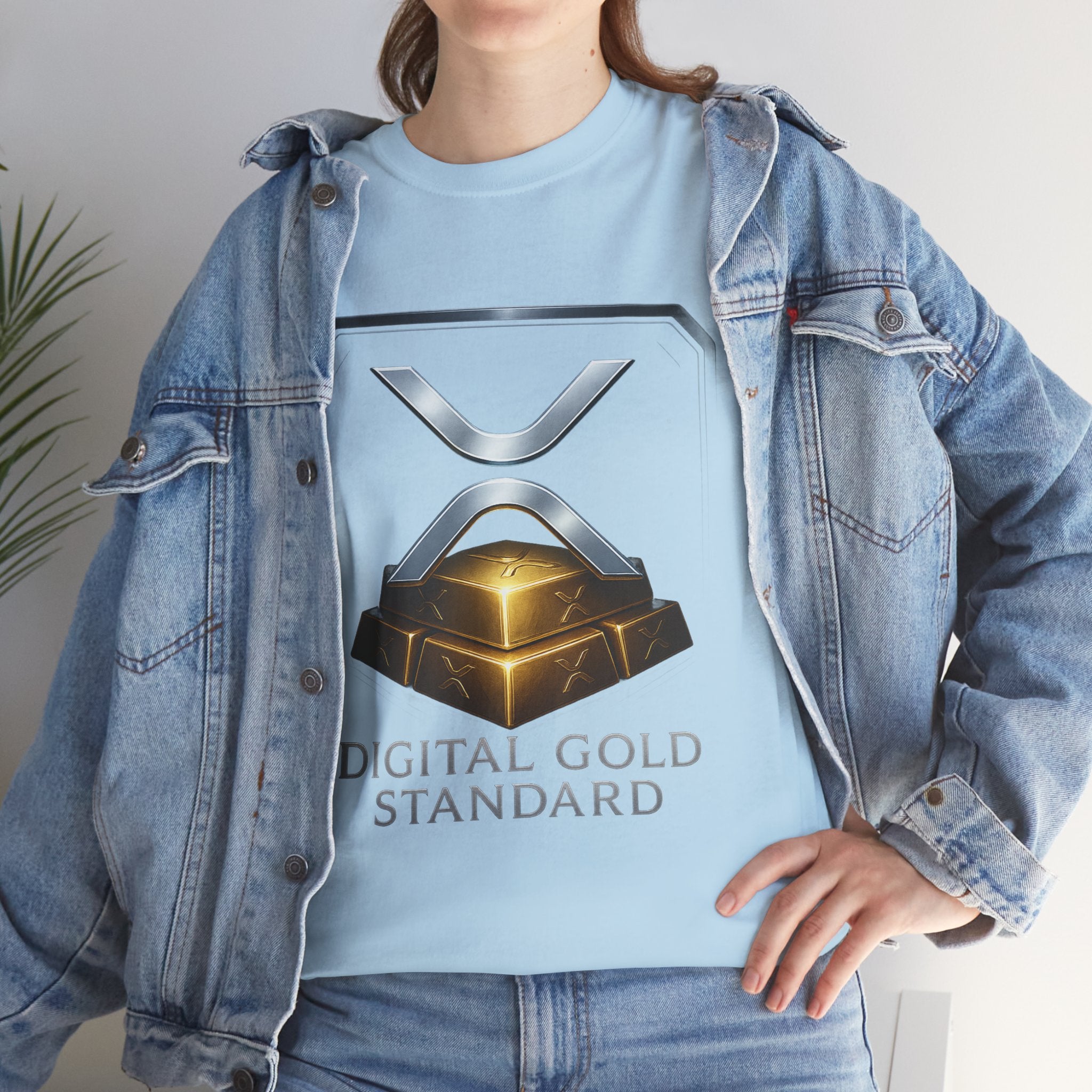 XRP 'Digital Gold Standard' Tee — Cryptocurrency Logo Shirt