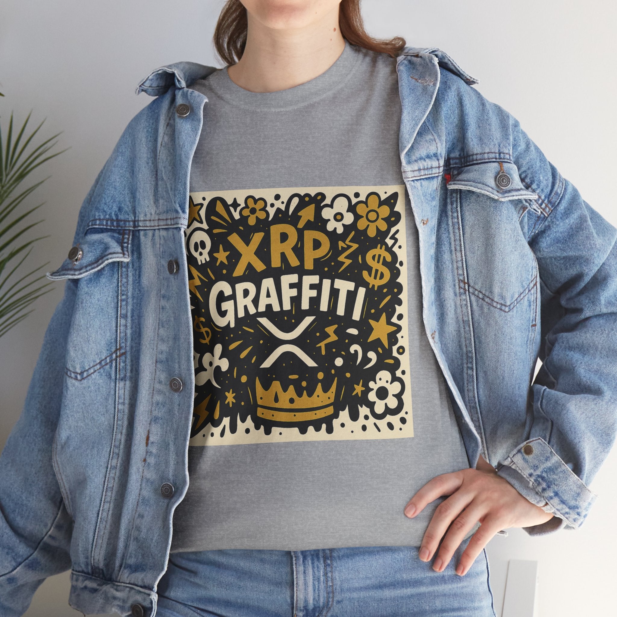 XRP Graffiti Tee — Crypto Street Art T-Shirt