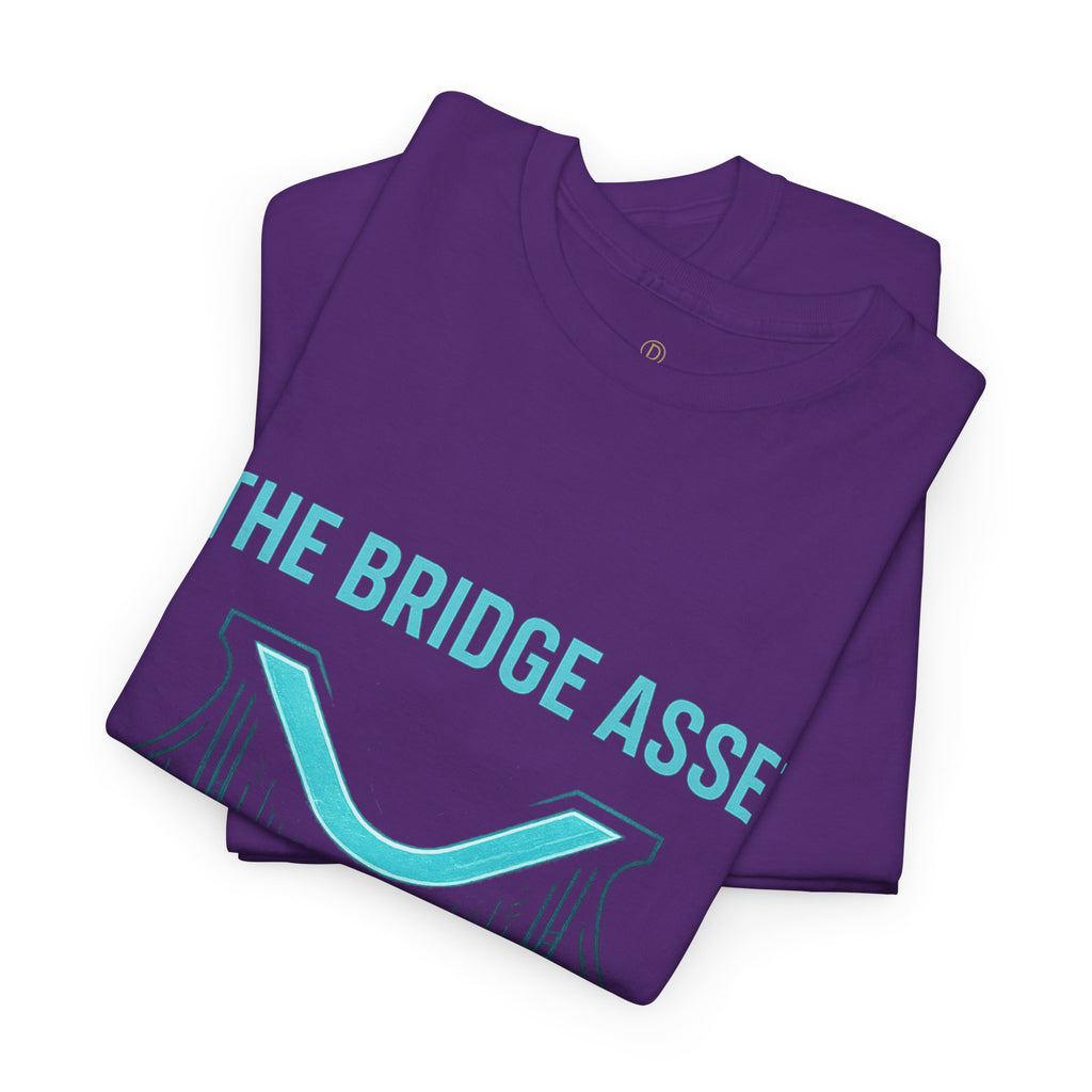 XRP 'The Bridge Asset' Graphic Tee — Crypto Ripple Logo Shirt