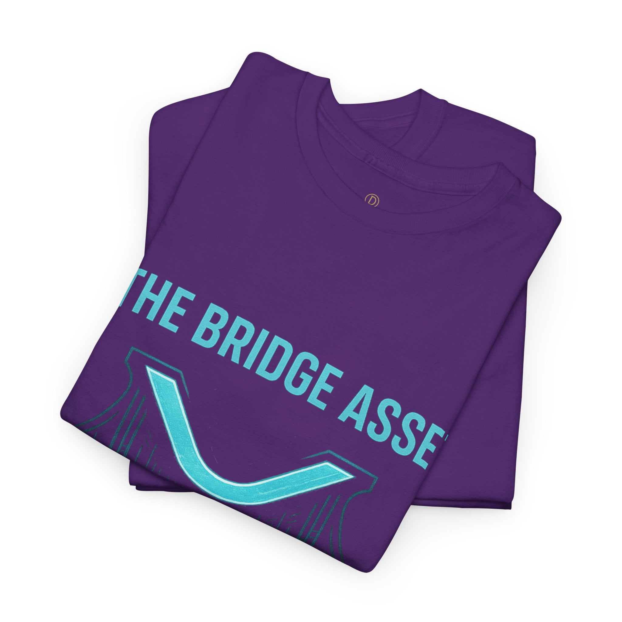 XRP 'The Bridge Asset' Graphic Tee — Crypto Ripple Logo Shirt