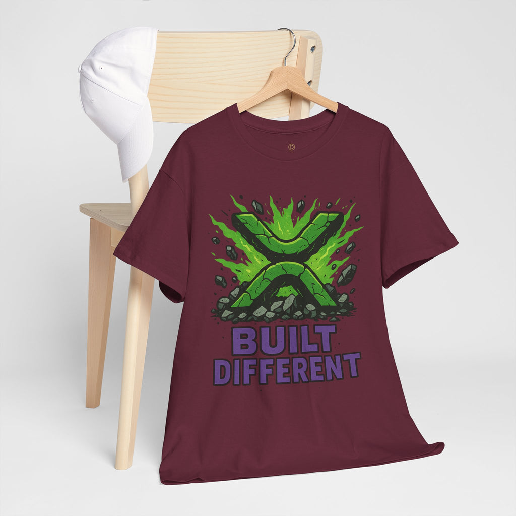 Built Different T-Shirt — Green Gamer Logo Tee