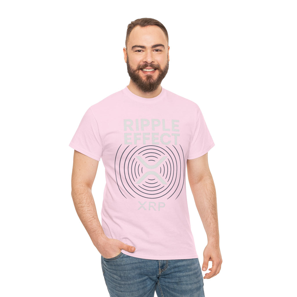 Ripple Effect XRP Tee — Minimal Cryptocurrency Logo T-Shirt