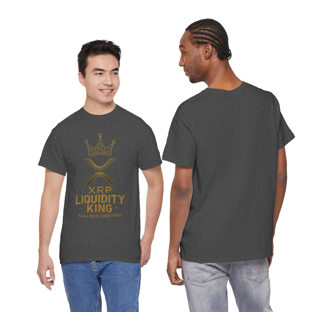 XRP Liquidity King Tee — Crypto Crown T-Shirt