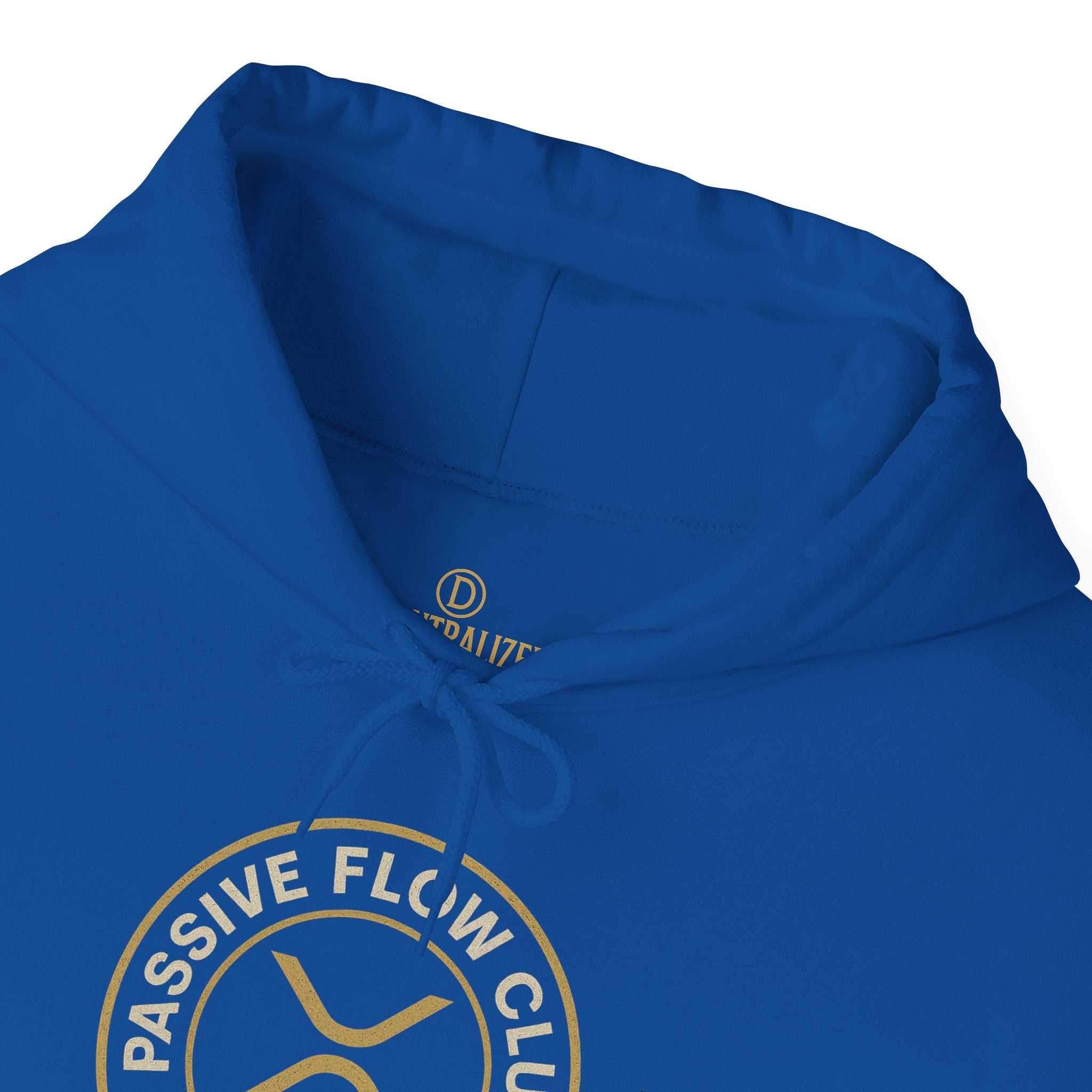 Hoodie — Passive Flow Club Crest Hooded Sweatshirt