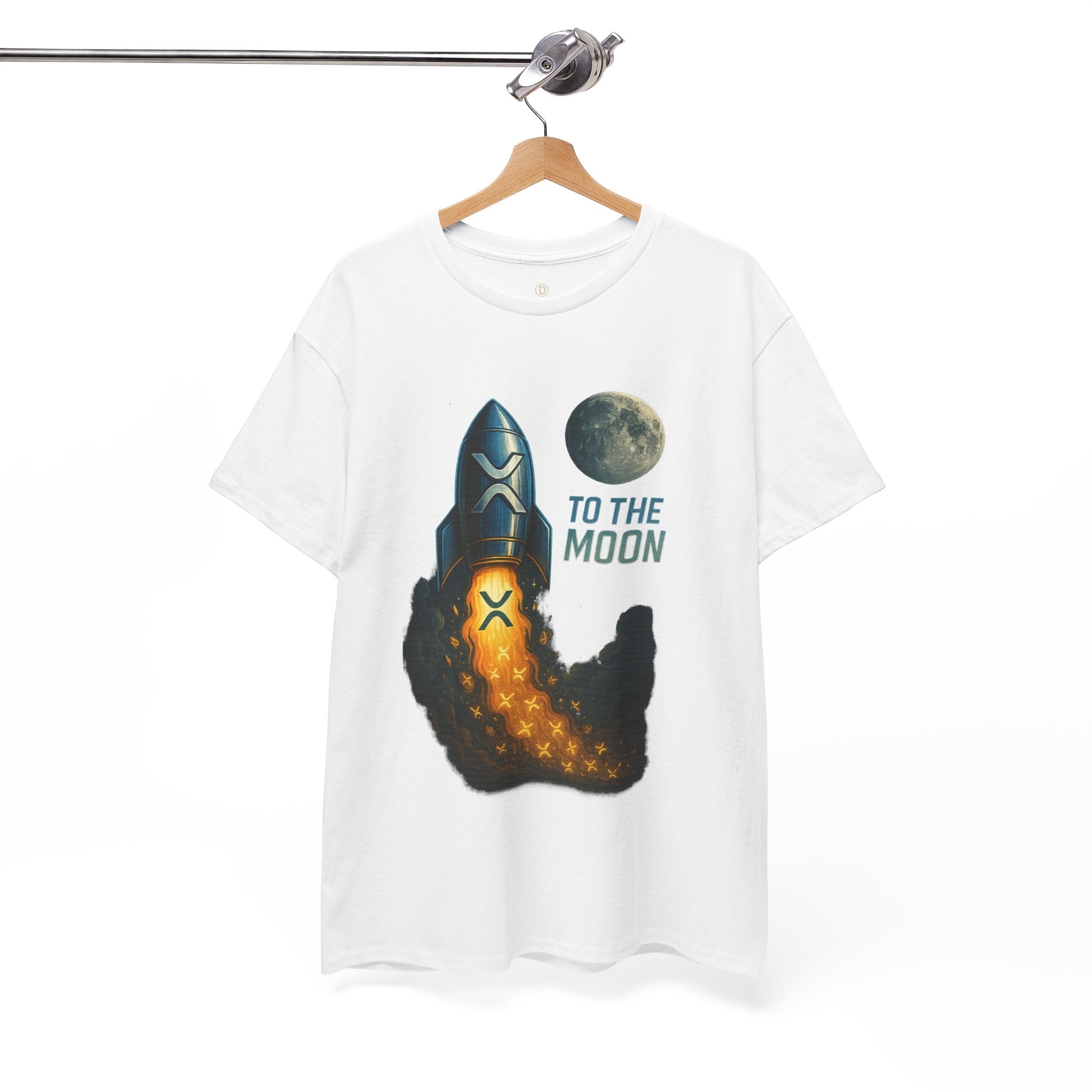 Rocket 'To the Moon' T-Shirt - Space Exploration Graphic Tee