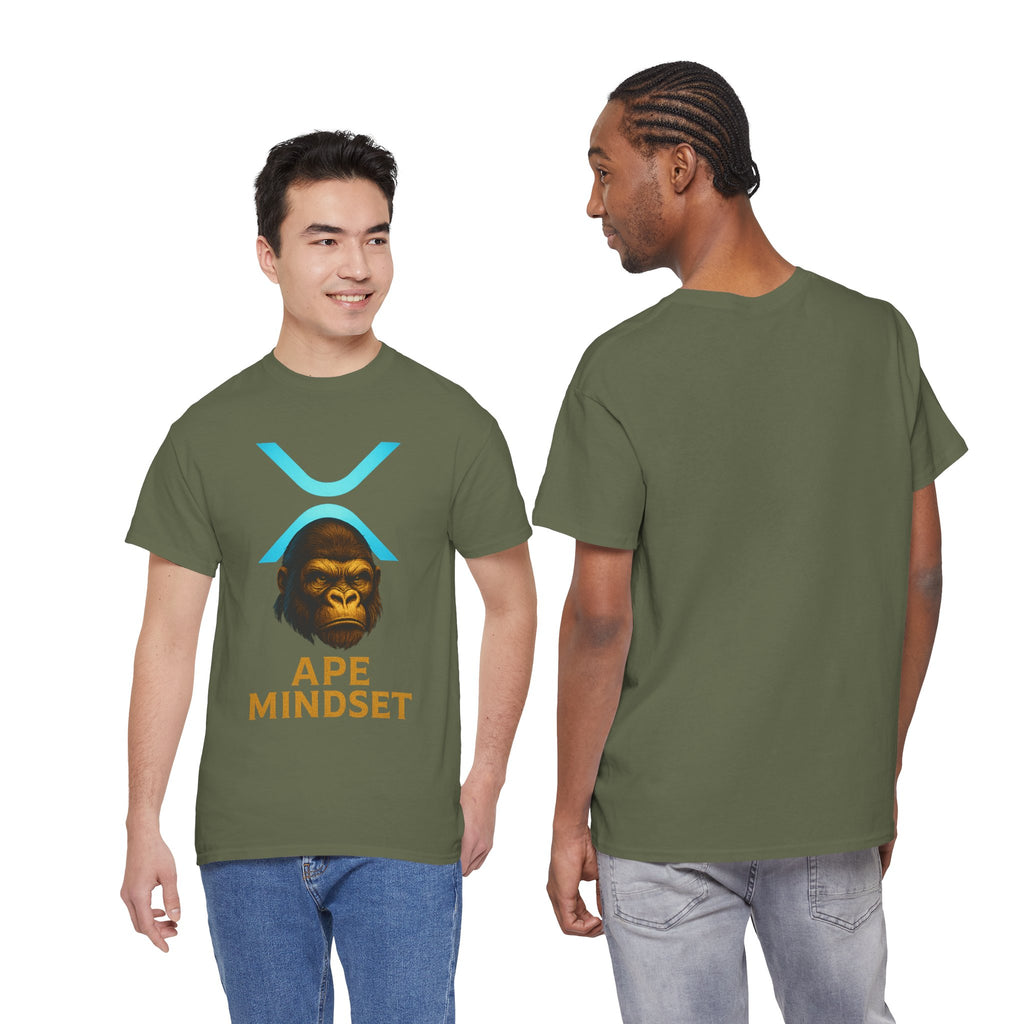 Ape Mindset T-Shirt — Crypto XRP Ape Graphic Tee