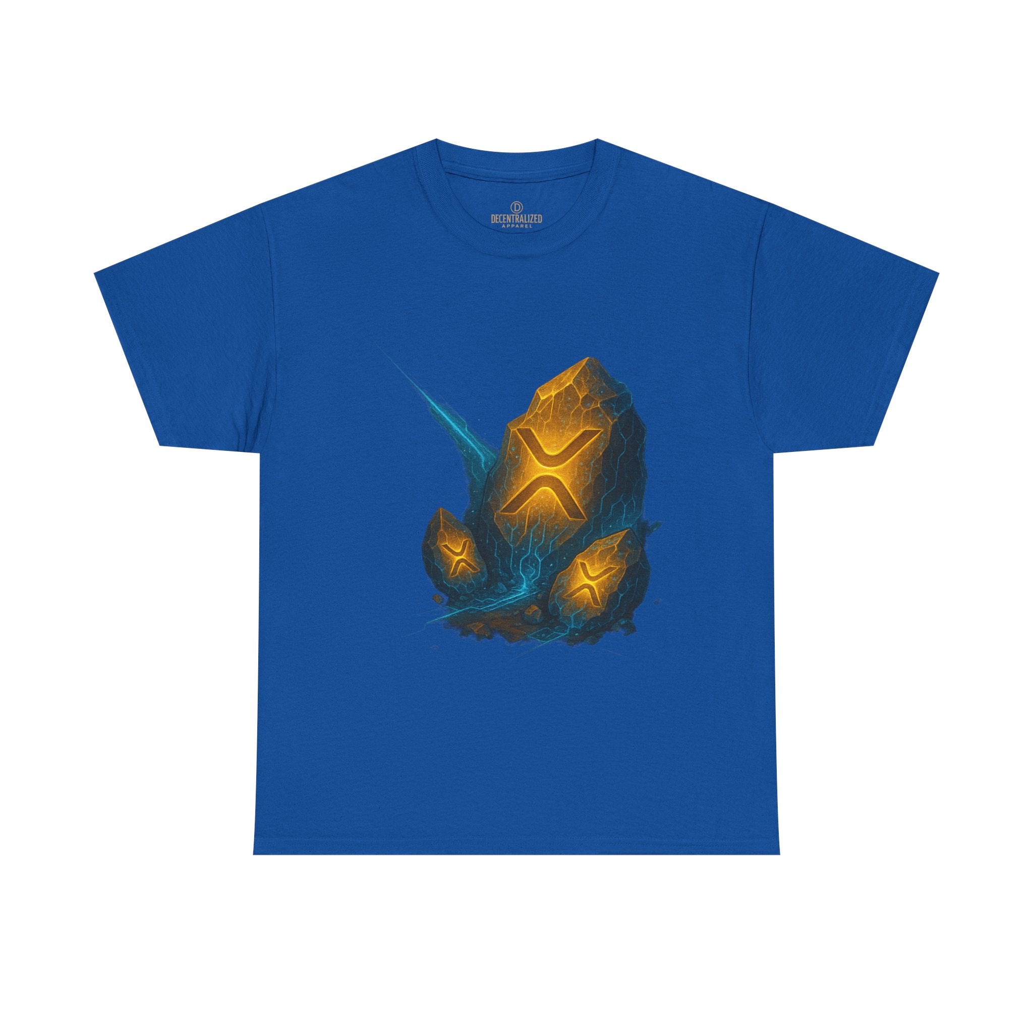 Rune Stone Graphic Tee — Glowing Mystic Rock T-Shirt