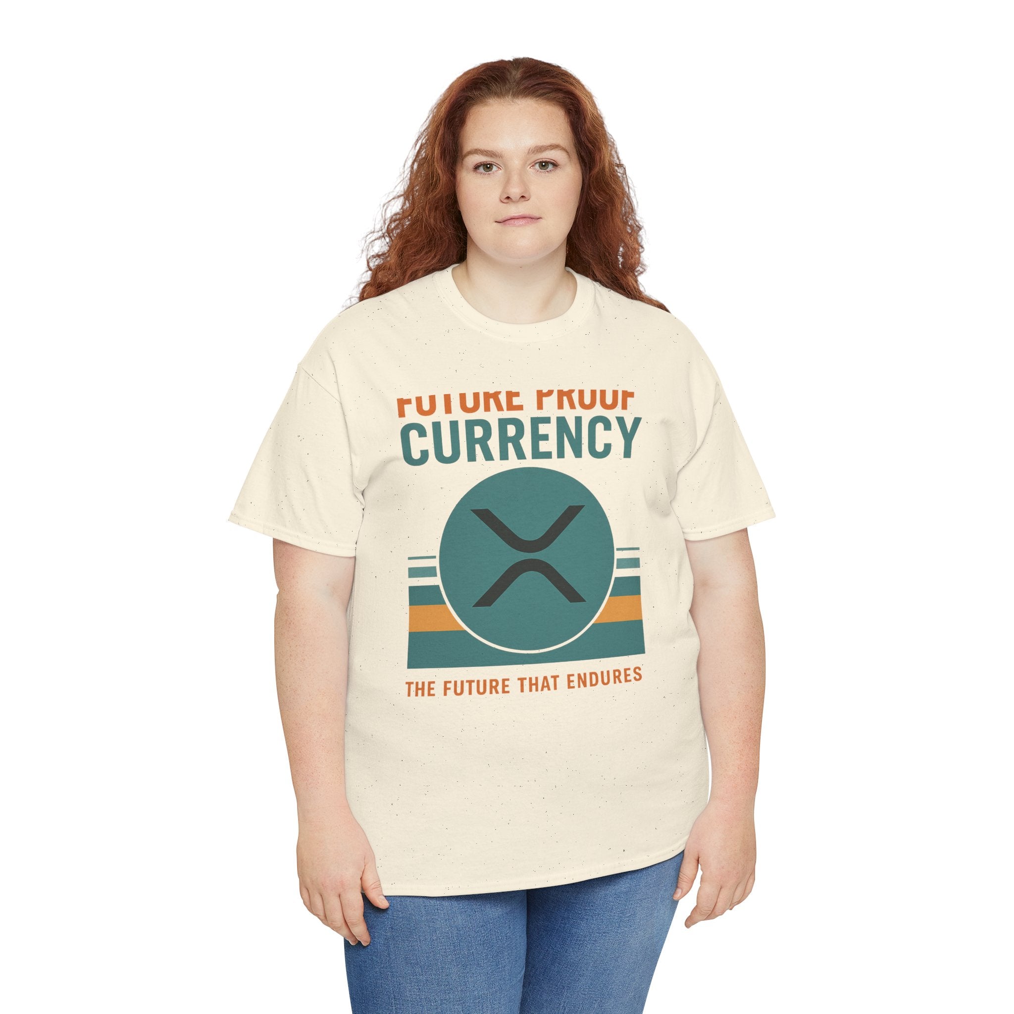 RIPPLE XRP 'Future Proof Currency' Graphic Tee — Crypto Retro Logo Shirt