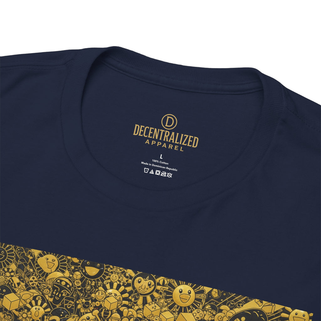 Sunflower Burst T‑Shirt — Golden Sunflower Pattern Tee