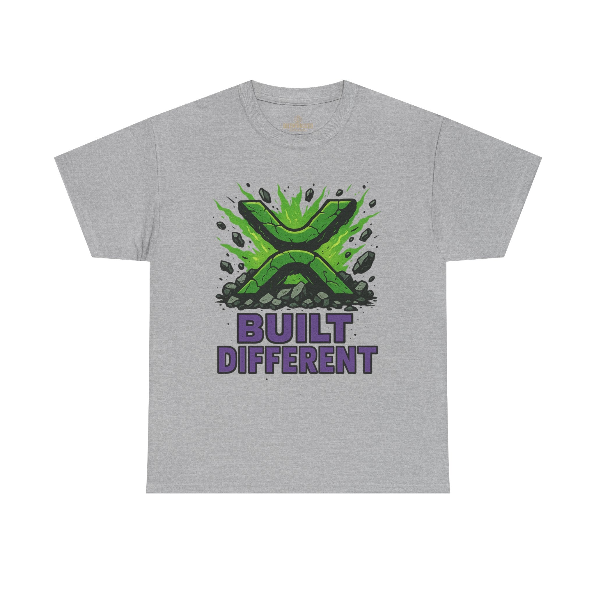 Built Different T-Shirt — Green Gamer Logo Tee