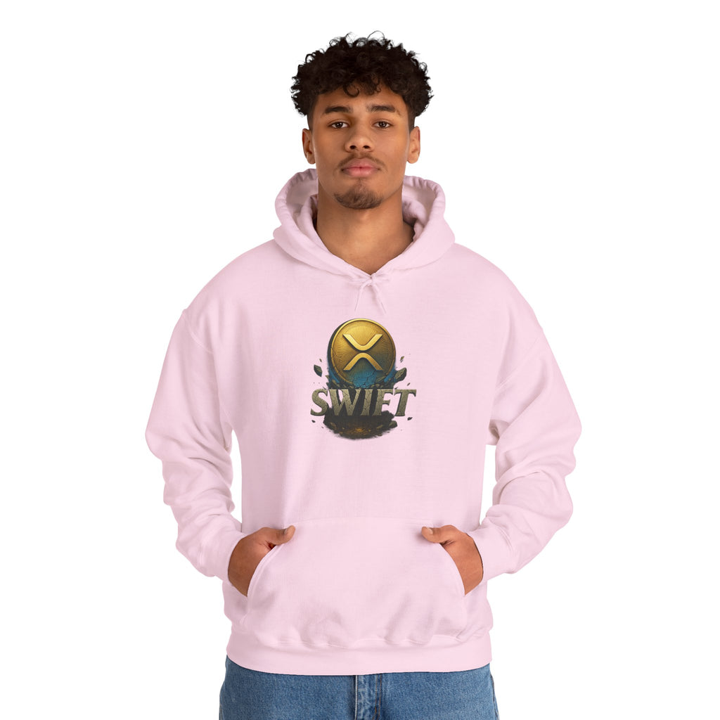 XRP Swell Hoodie — Crypto Ripple Logo Pullover