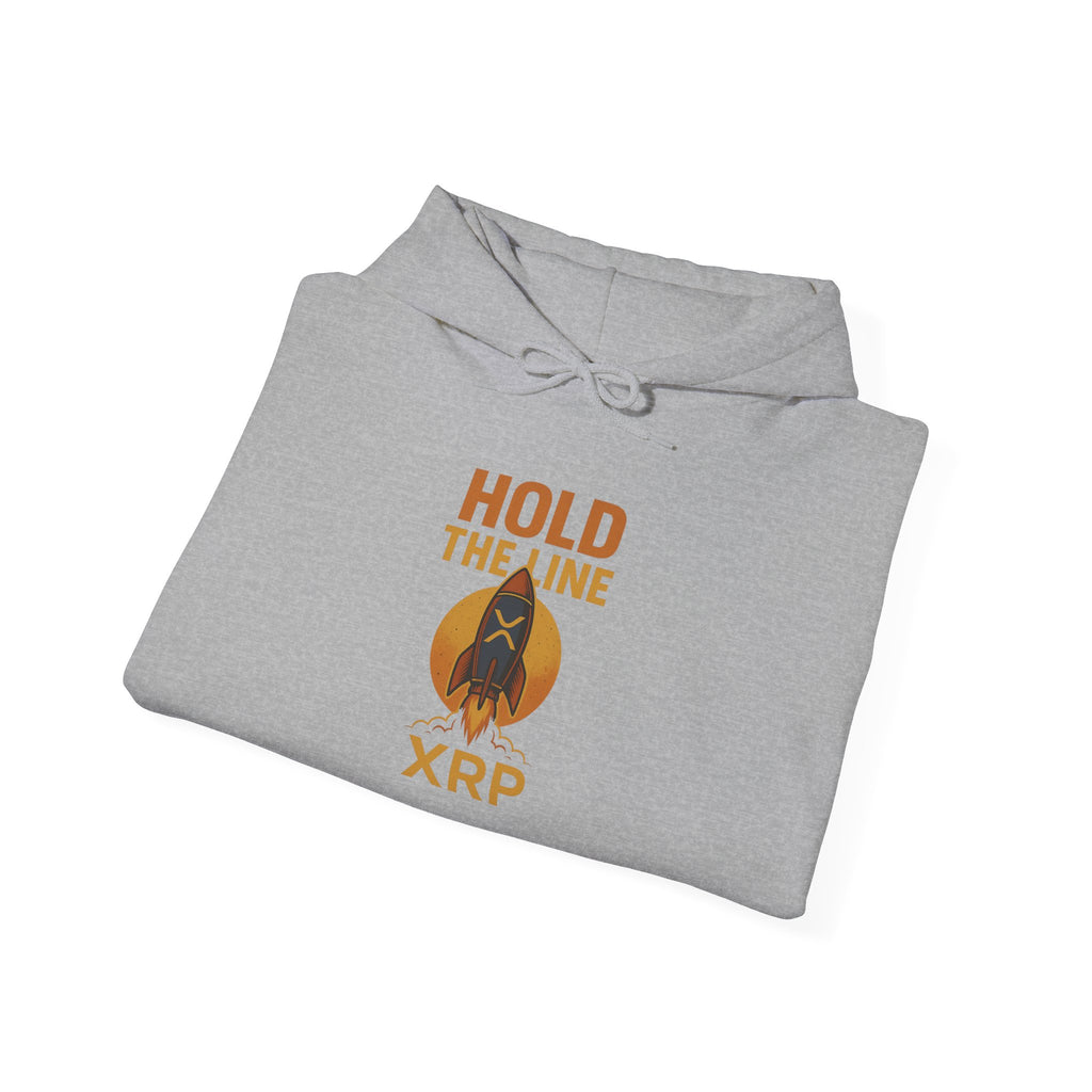 XRP 'Hold the Line' Hoodie — Crypto Supporter Sweatshirt