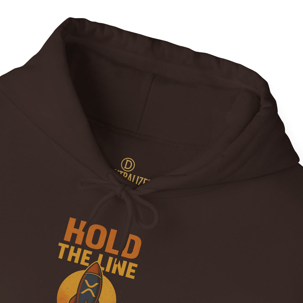 XRP 'Hold the Line' Hoodie — Crypto Supporter Sweatshirt