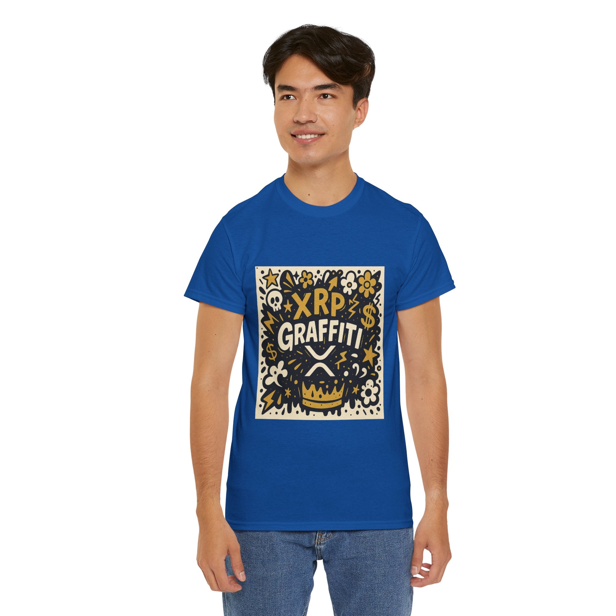XRP Graffiti Tee — Crypto Street Art T-Shirt