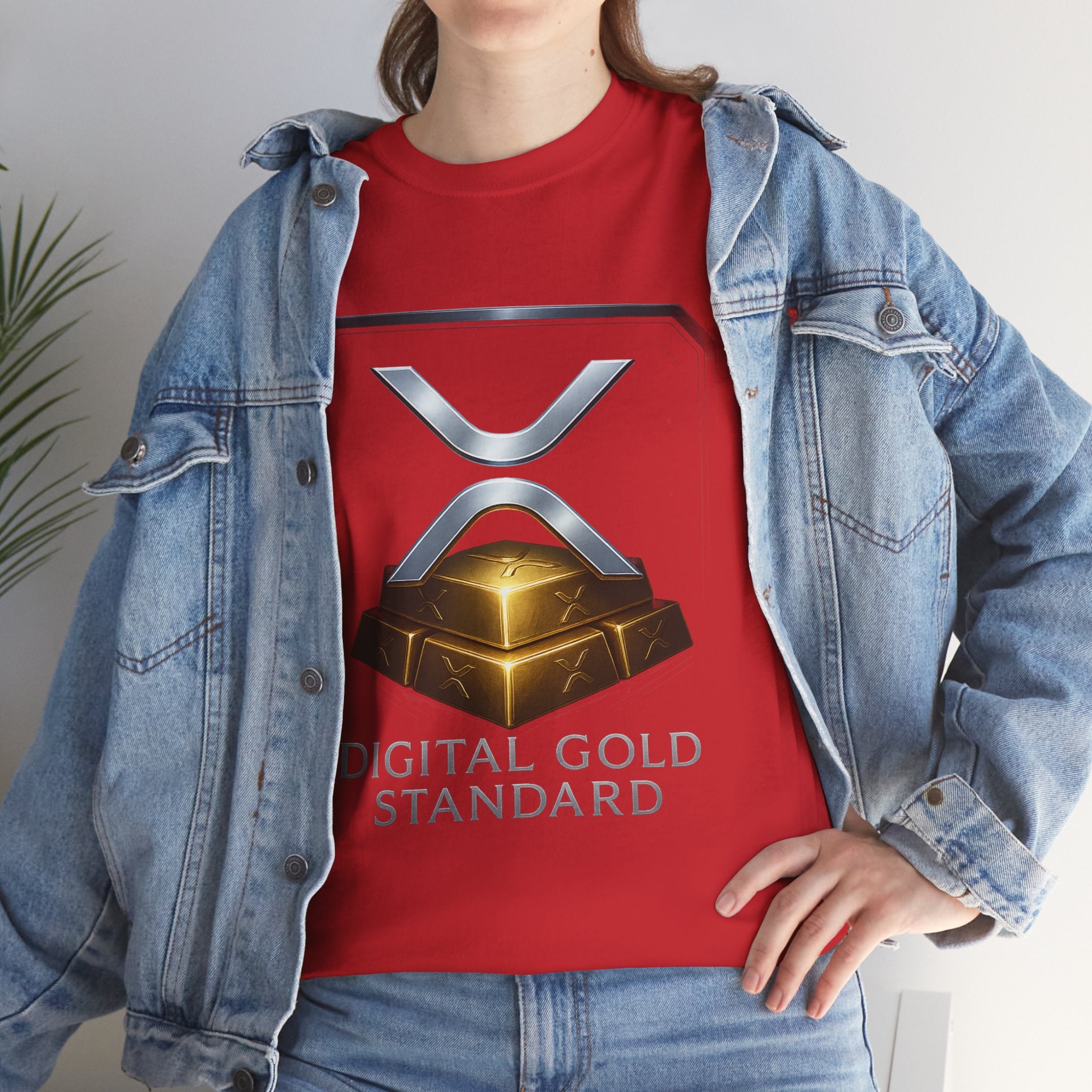 XRP 'Digital Gold Standard' Tee — Cryptocurrency Logo Shirt