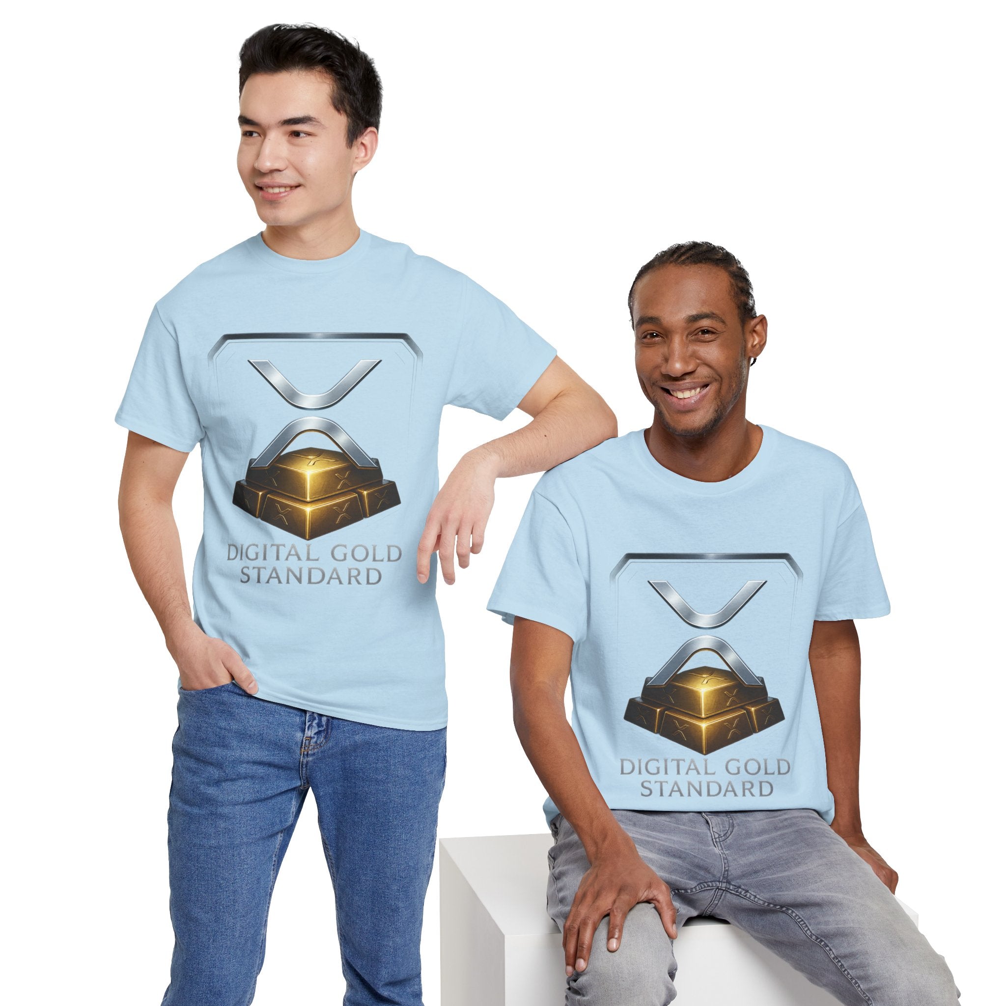 XRP 'Digital Gold Standard' Tee — Cryptocurrency Logo Shirt