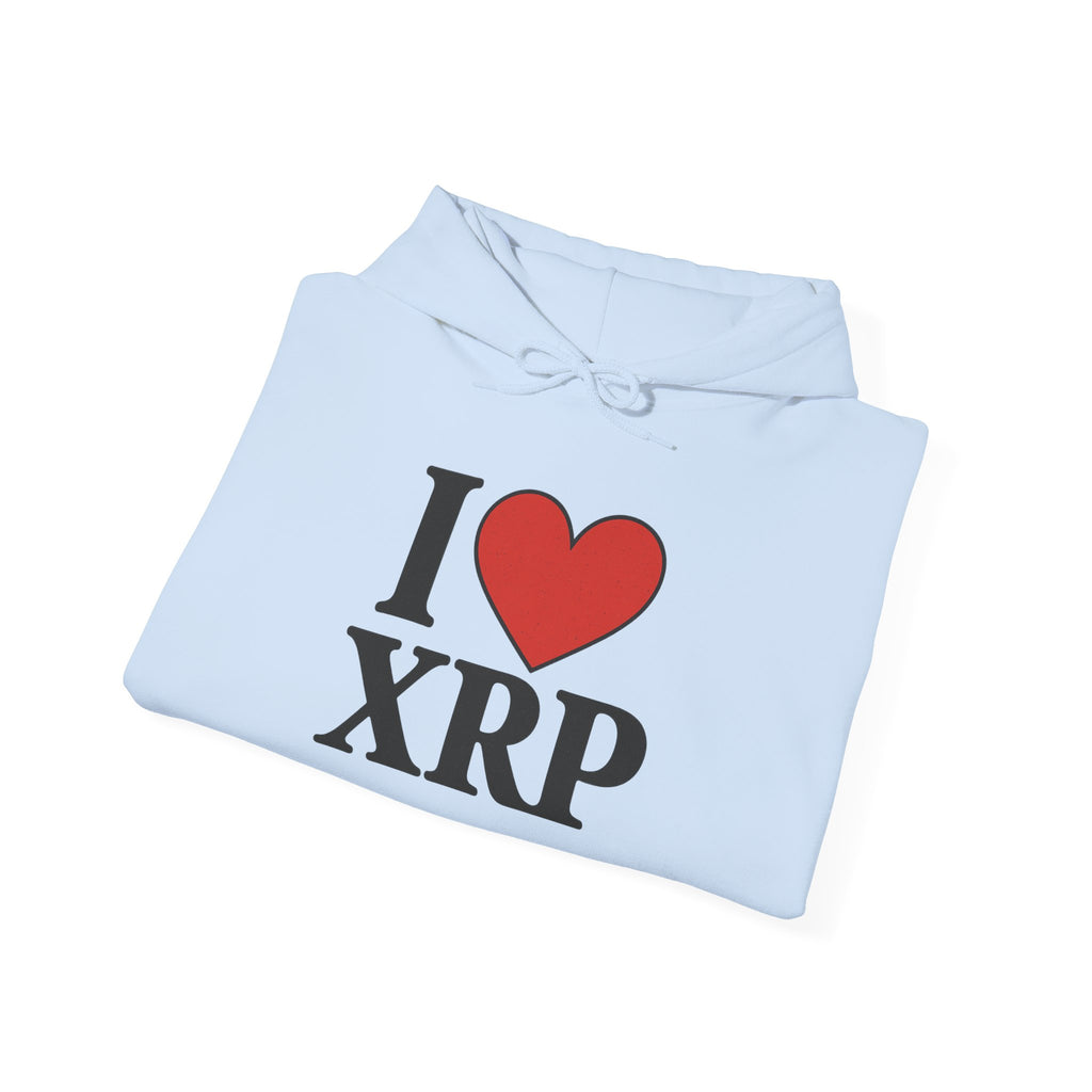 I  XRP Hoodie — Crypto Enthusiast Ripple Sweatshirt