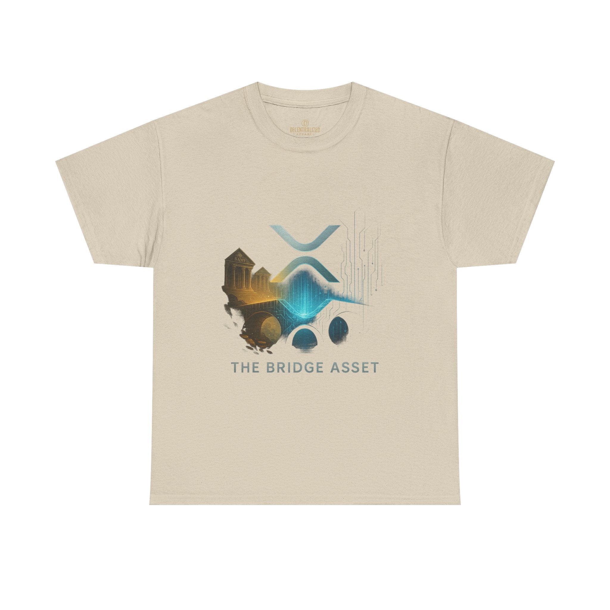 Ripple XRP Crypto Tee — 'The Bridge Asset' Logo T-Shirt