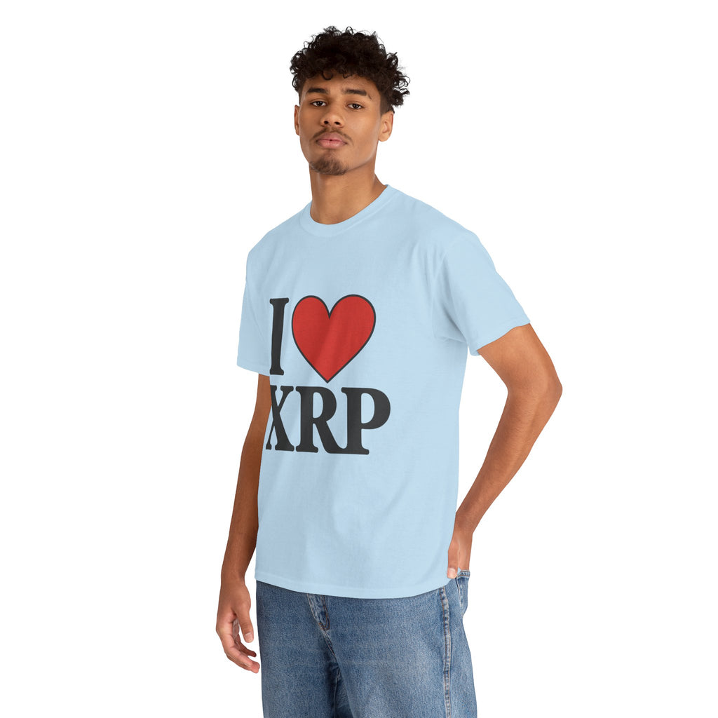 I  XRP T-Shirt — Crypto Enthusiast Ripple Tee
