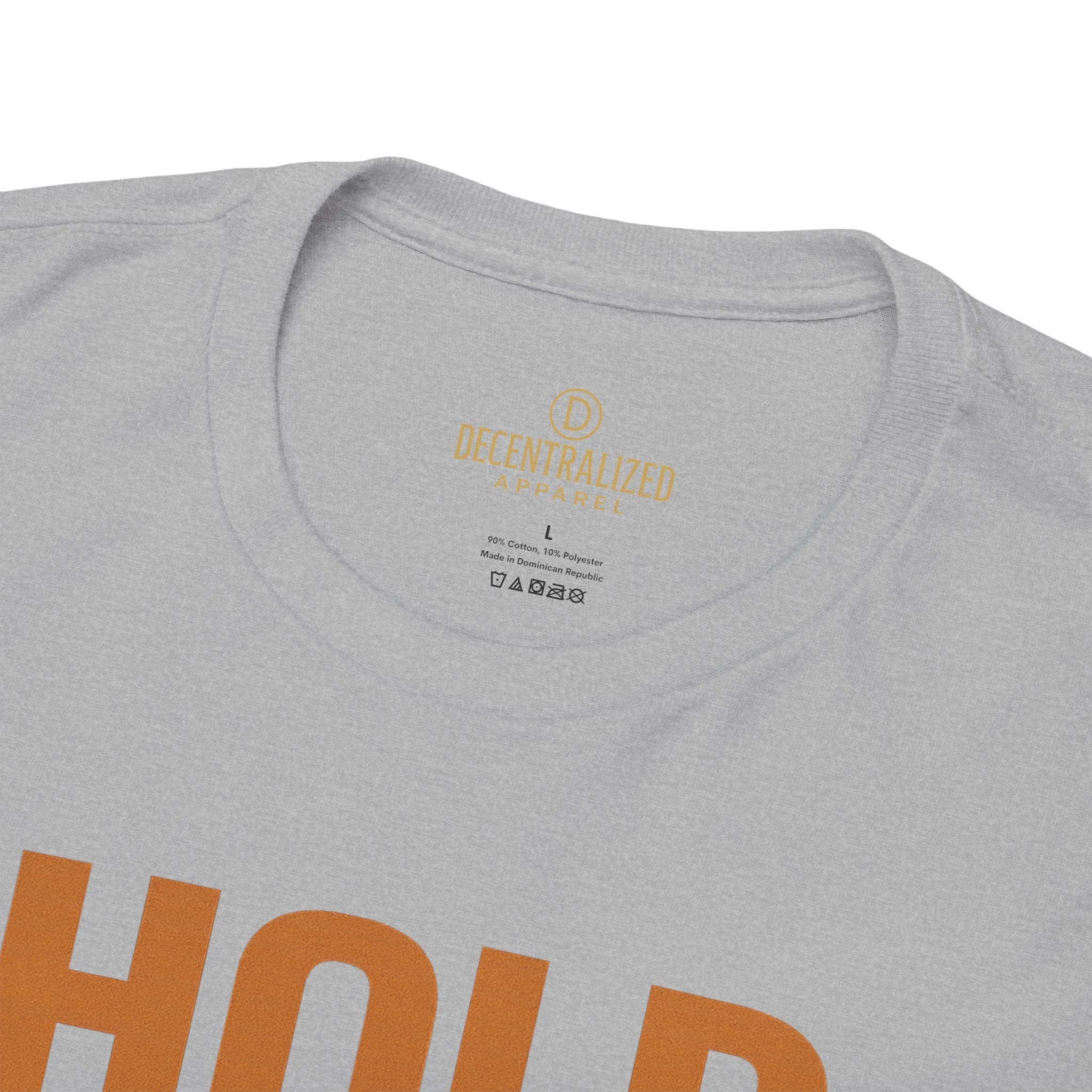 Hold The Line Tee — Bold Flag Graphic Cryptocurrency XRP Shirt
