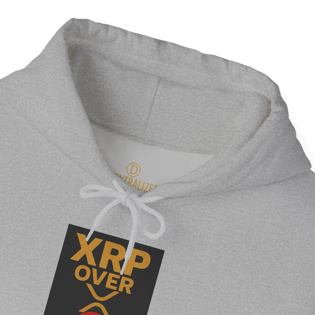 XRP Over Swift Hoodie - "Choose Wisely" Crypto Advocacy Sweatshirt