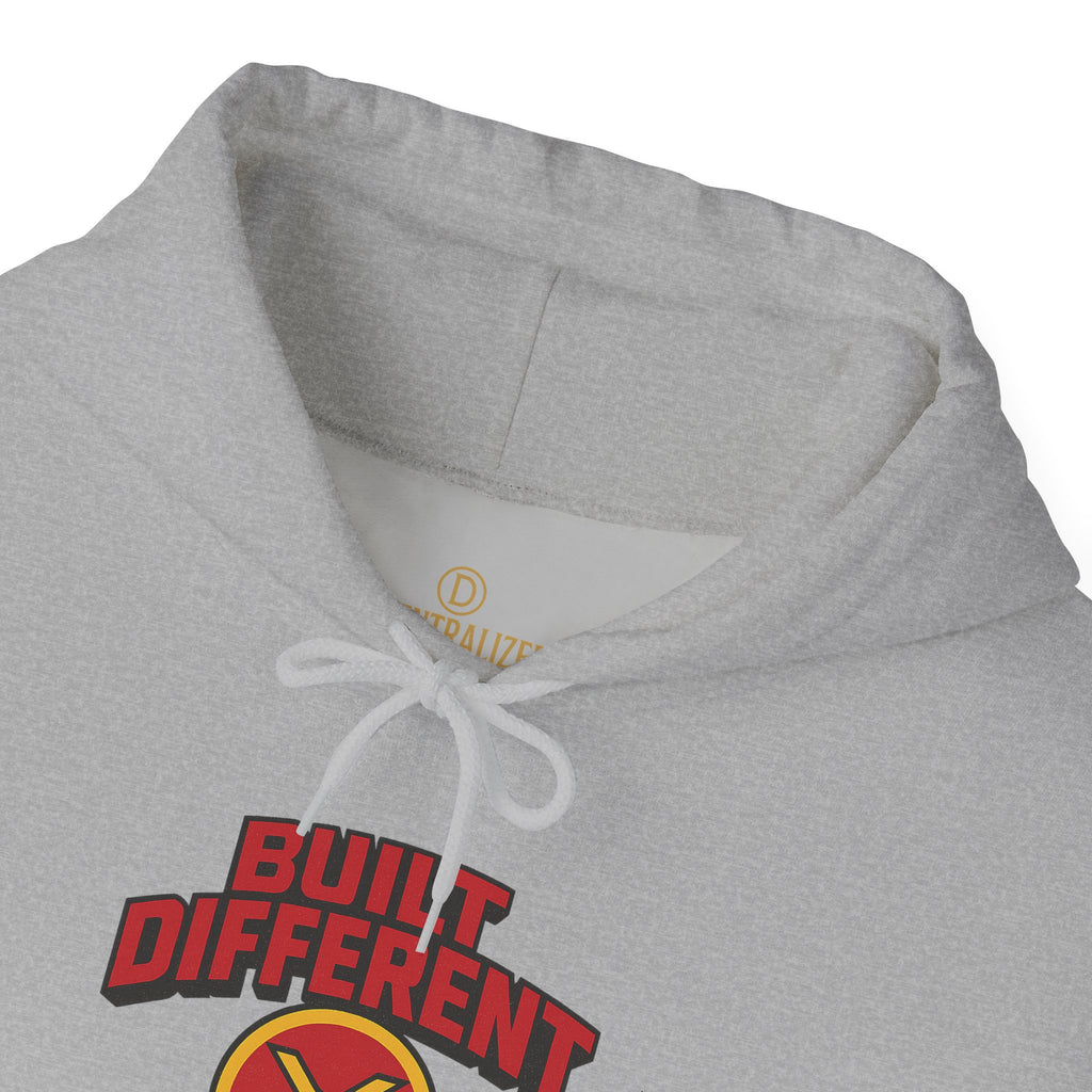 Built Different Hoodie - "Since 2012" Retro Logo Pullover