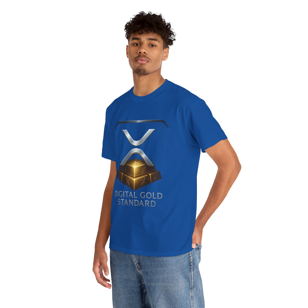 XRP 'Digital Gold Standard' Tee — Cryptocurrency Logo Shirt
