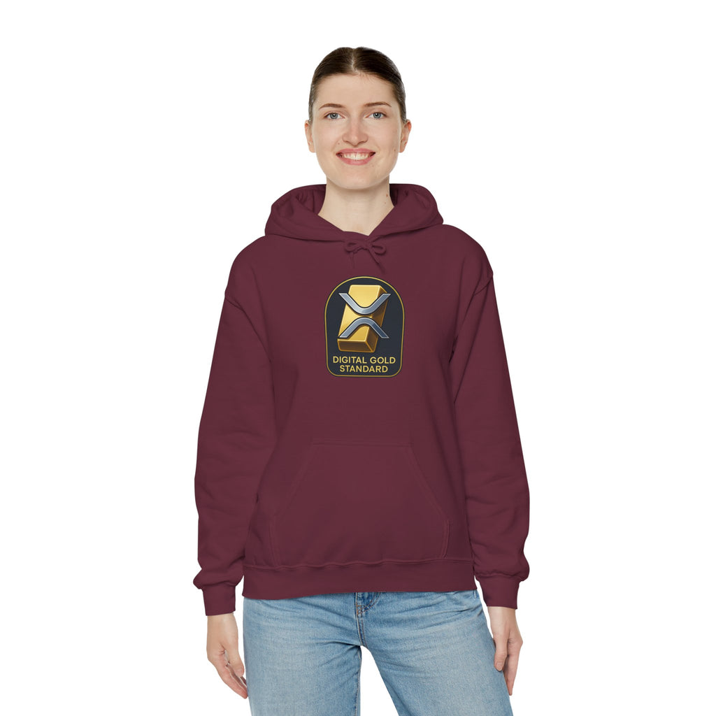 Hoodie — Digital Gold Standard Crypto Logo Pullover