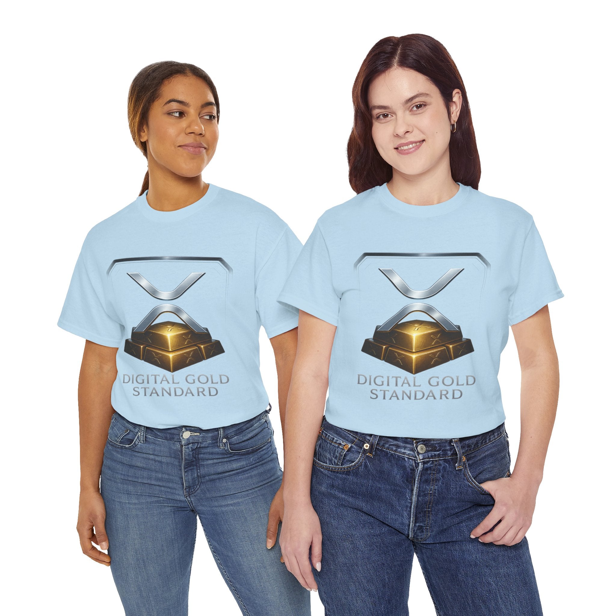 XRP 'Digital Gold Standard' Tee — Cryptocurrency Logo Shirt