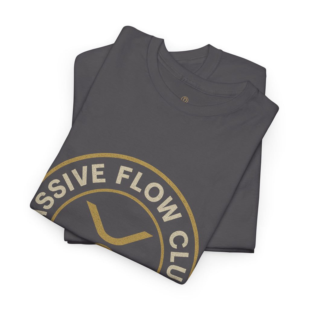 XRP Passive Flow Club T‑Shirt — Crypto Logo Tee (Est. 2012)
