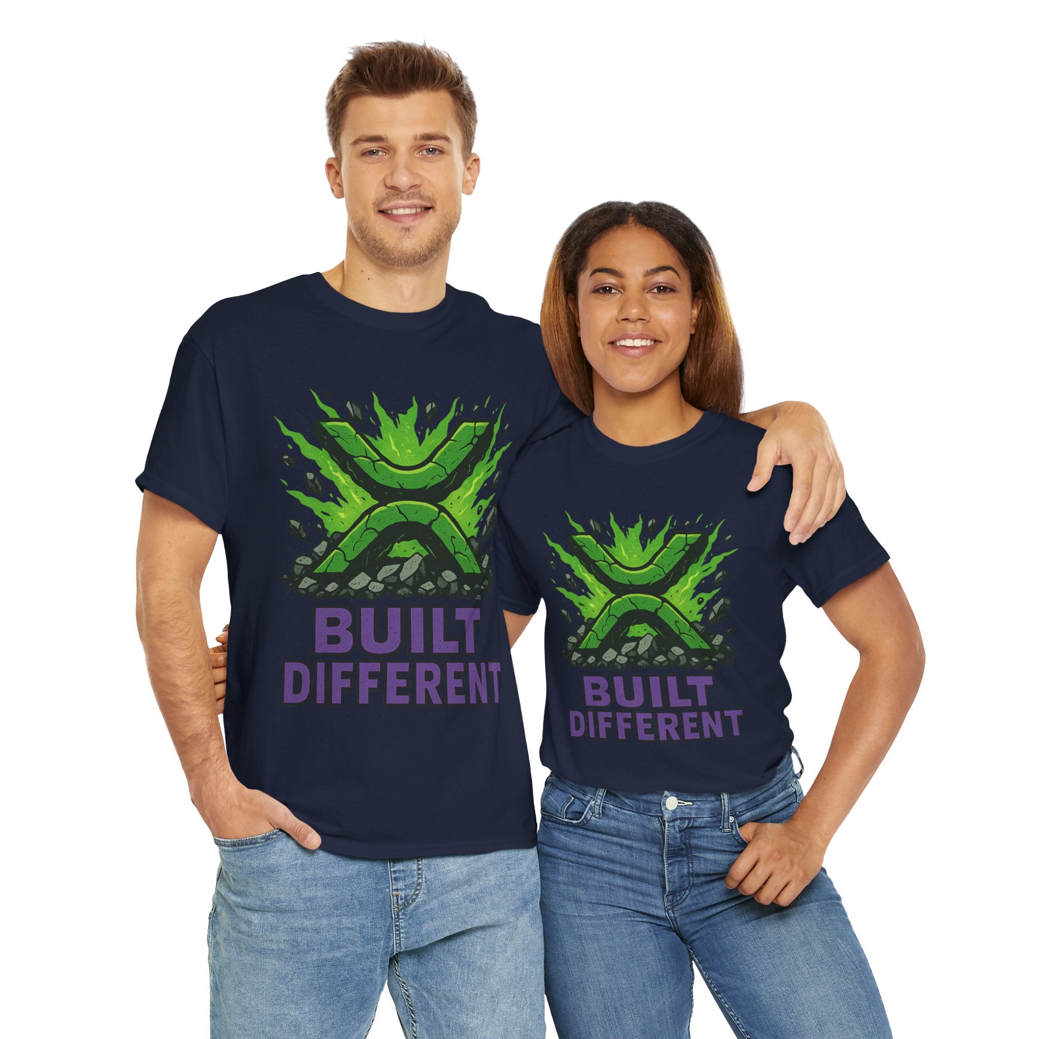 Built Different T-Shirt — Green Gamer Logo Tee