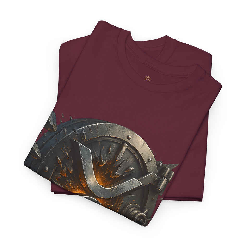 Warrior Shield T-Shirt — Medieval Viking Shield Graphic Tee