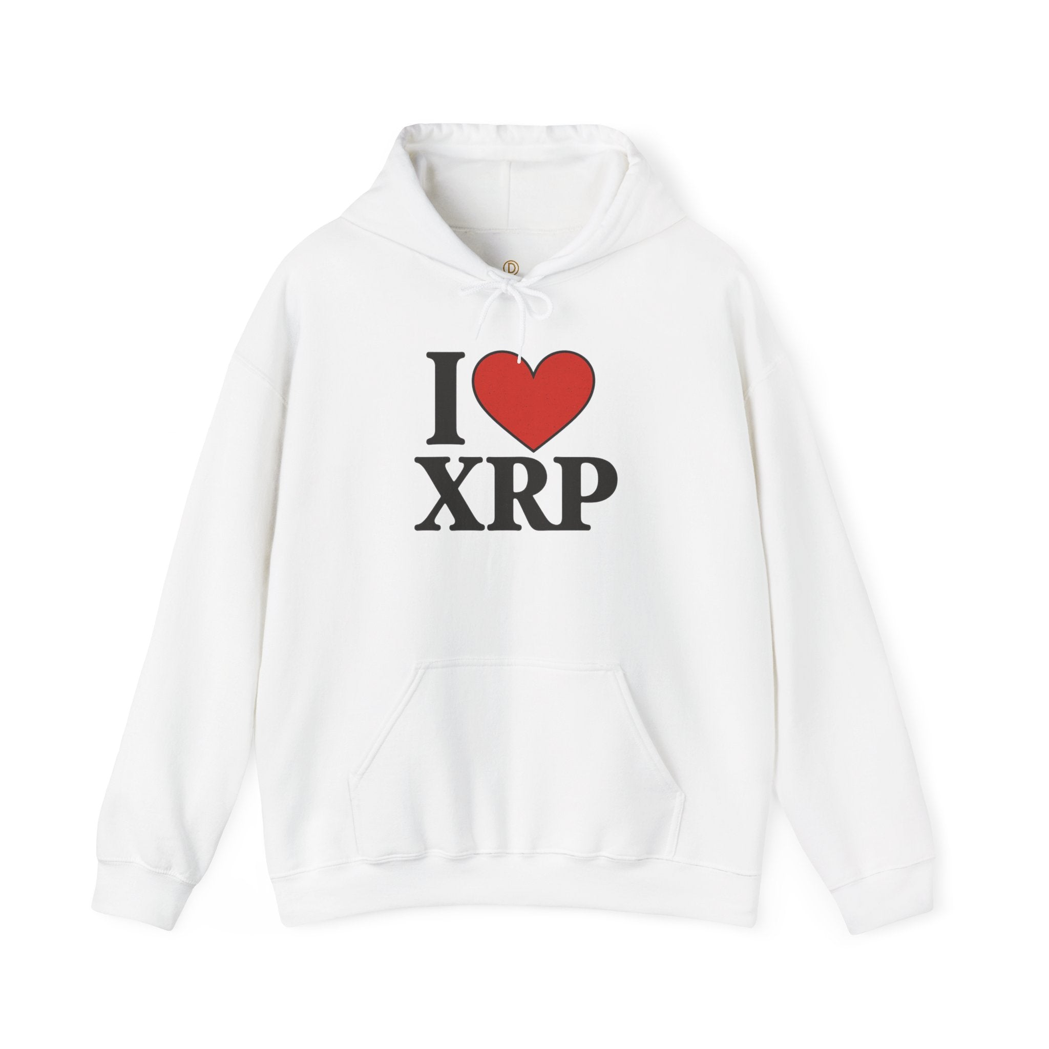 I  XRP Hoodie — Crypto Enthusiast Ripple Sweatshirt