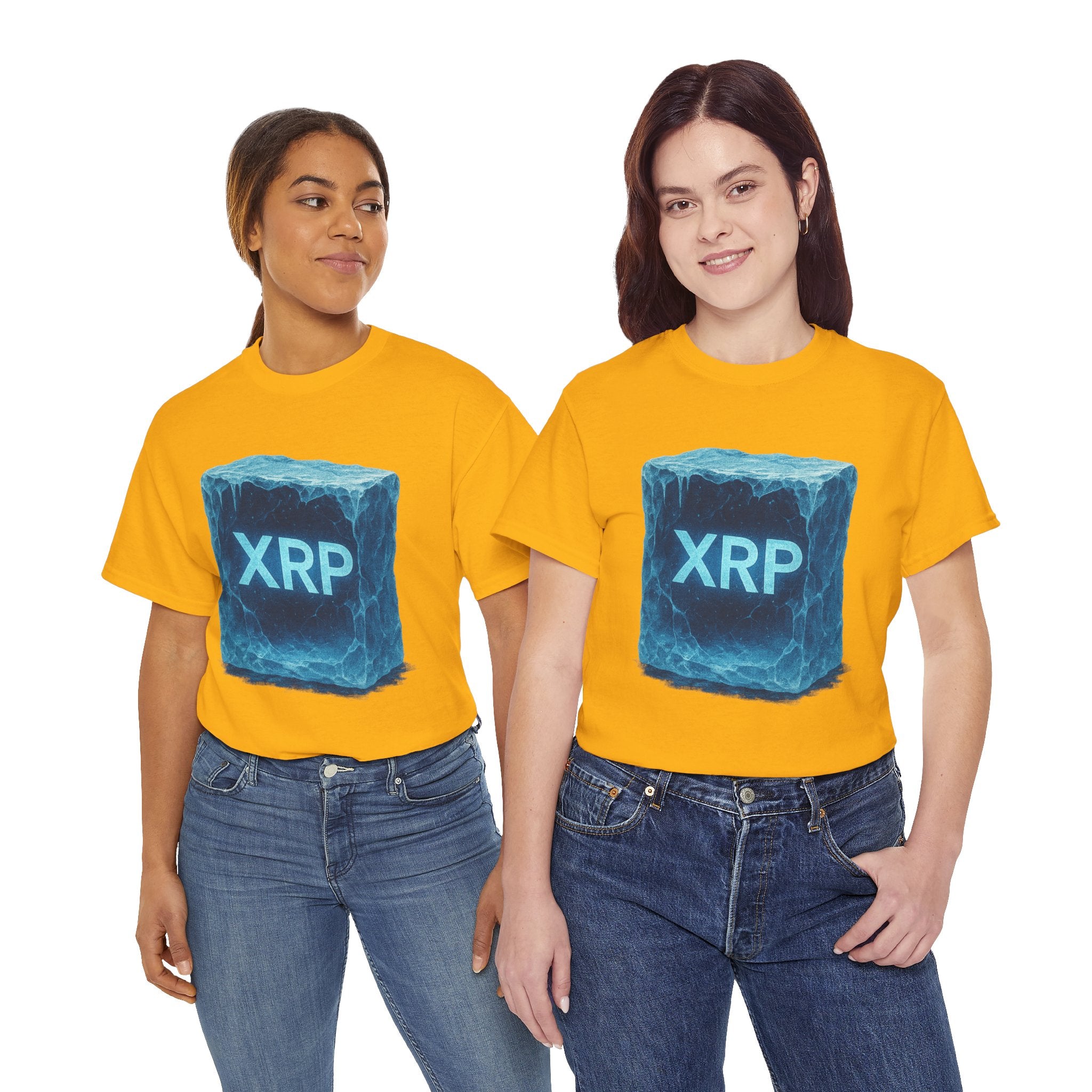 XRP Ice Block Tee — Crypto Ripple Logo T-Shirt